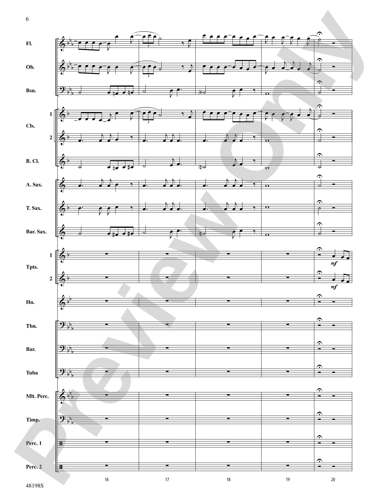 You'll Be Back: Concert Band Conductor Score & Parts