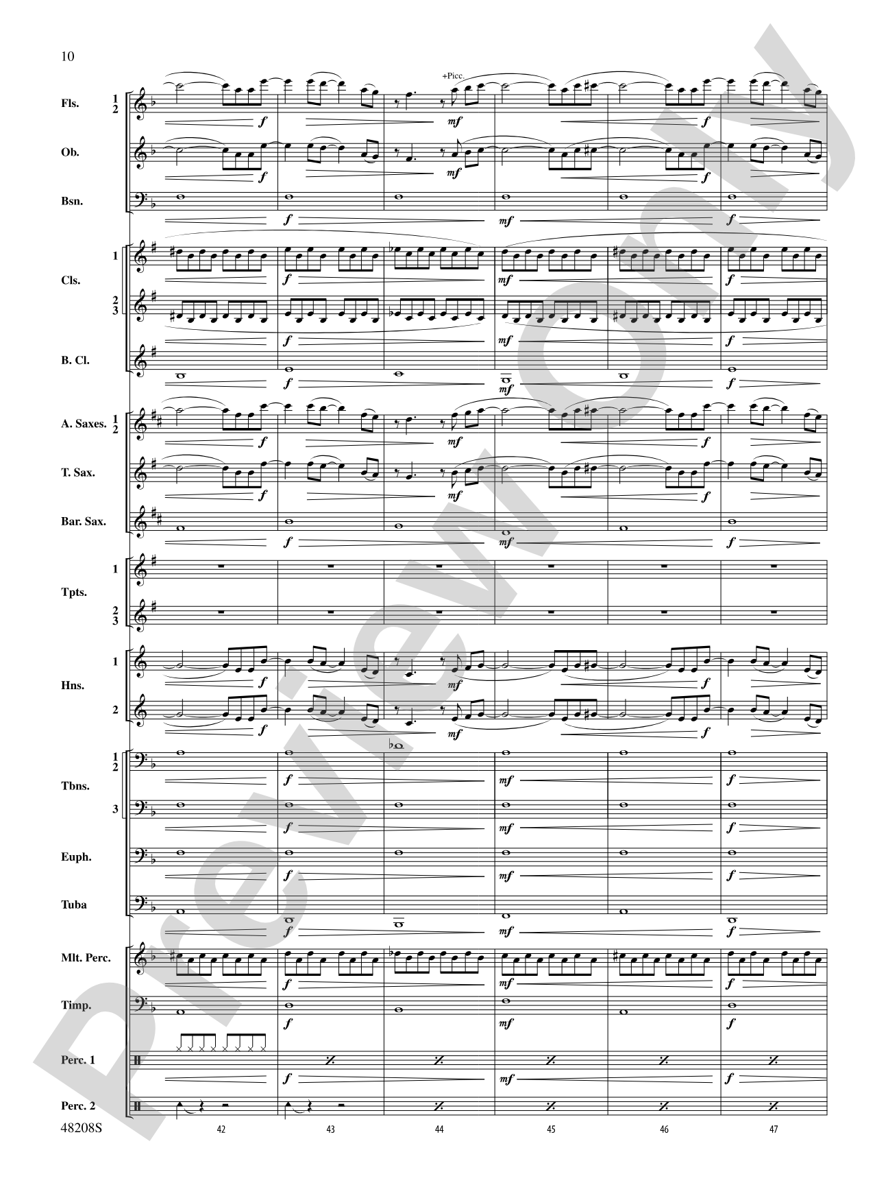 High Hopes: Concert Band Conductor Score & Parts