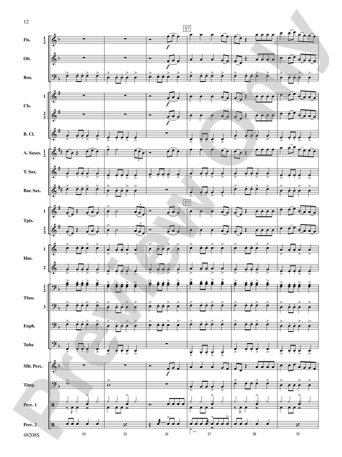 High Hopes: Concert Band Conductor Score & Parts