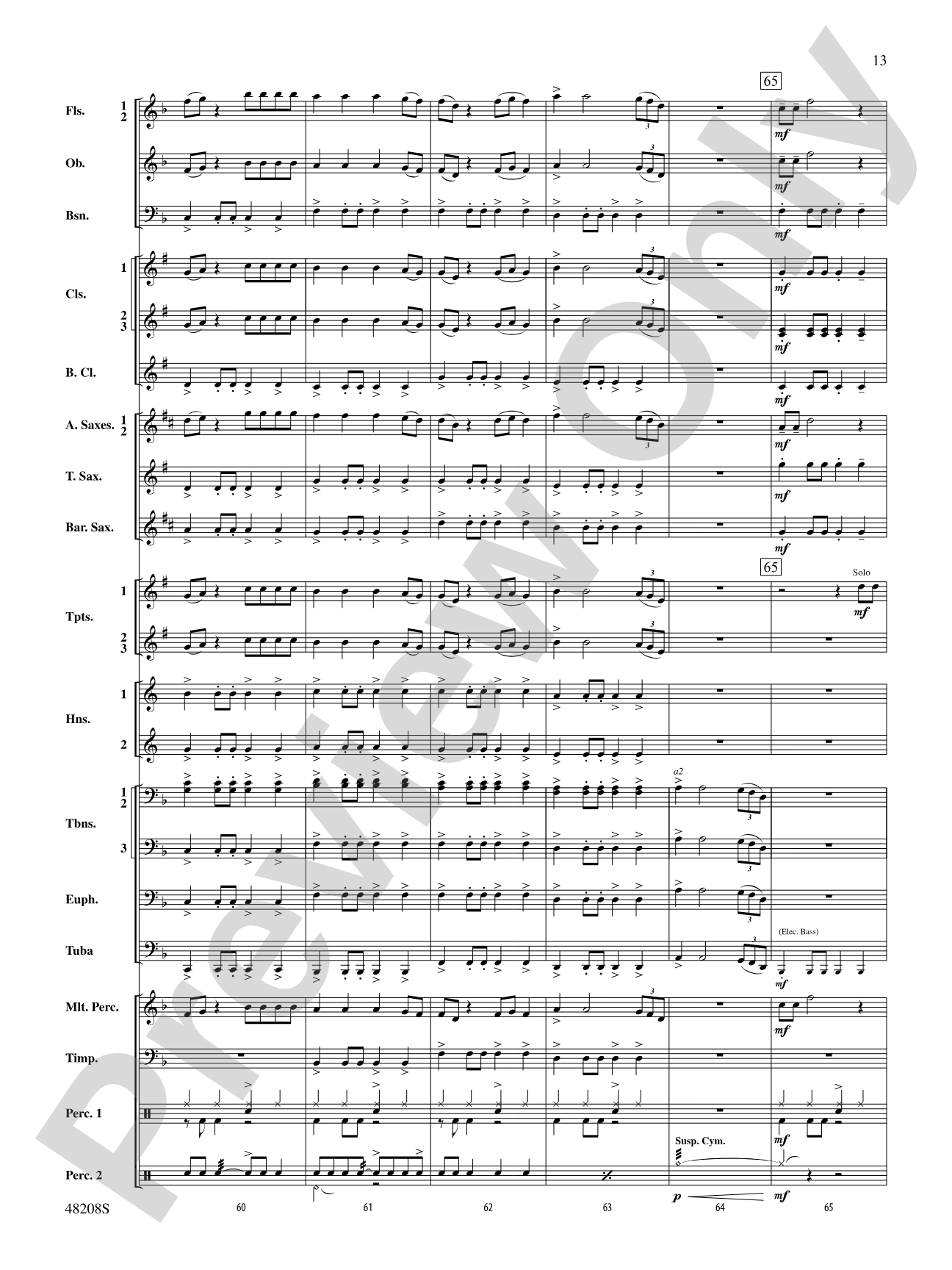 High Hopes: Concert Band Conductor Score & Parts