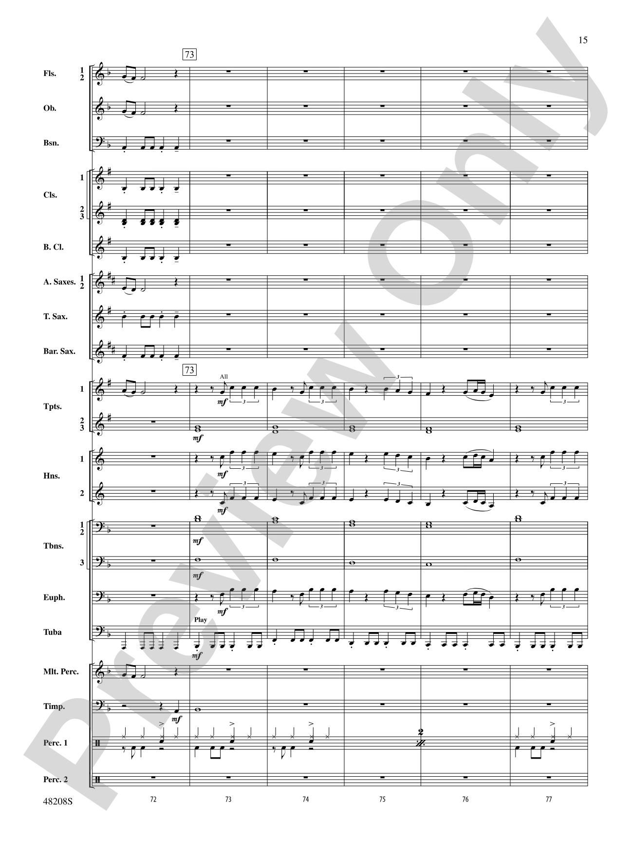 High Hopes: Concert Band Conductor Score & Parts