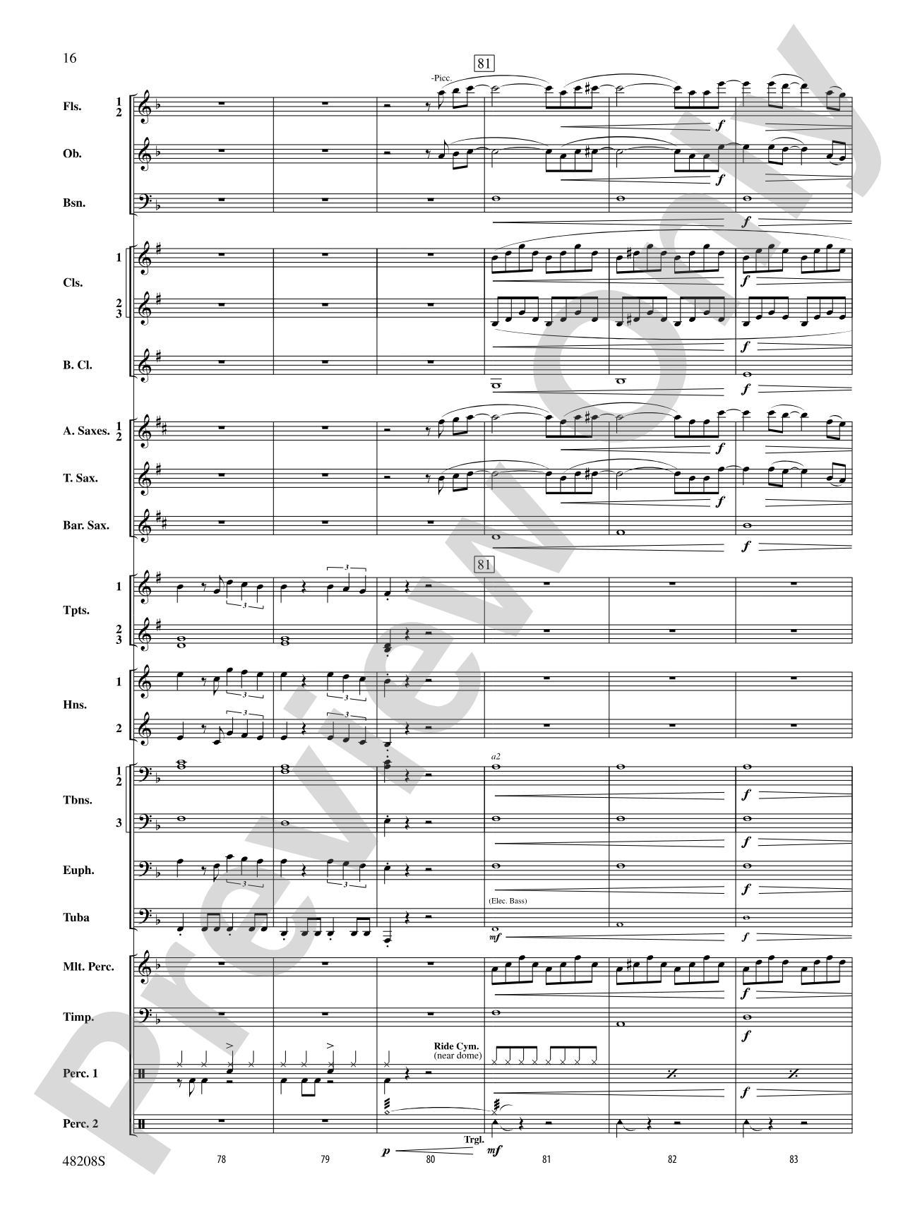 High Hopes: Concert Band Conductor Score & Parts