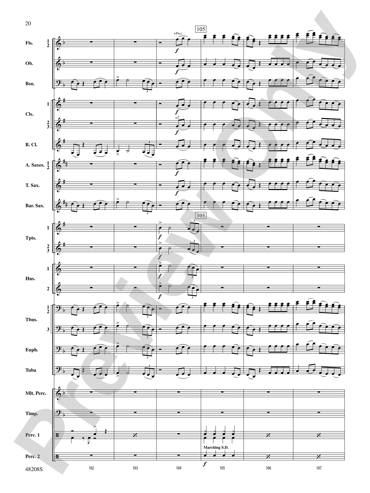 High Hopes: Concert Band Conductor Score & Parts