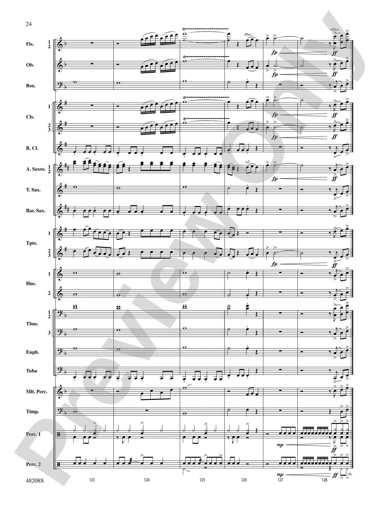 High Hopes: Concert Band Conductor Score & Parts