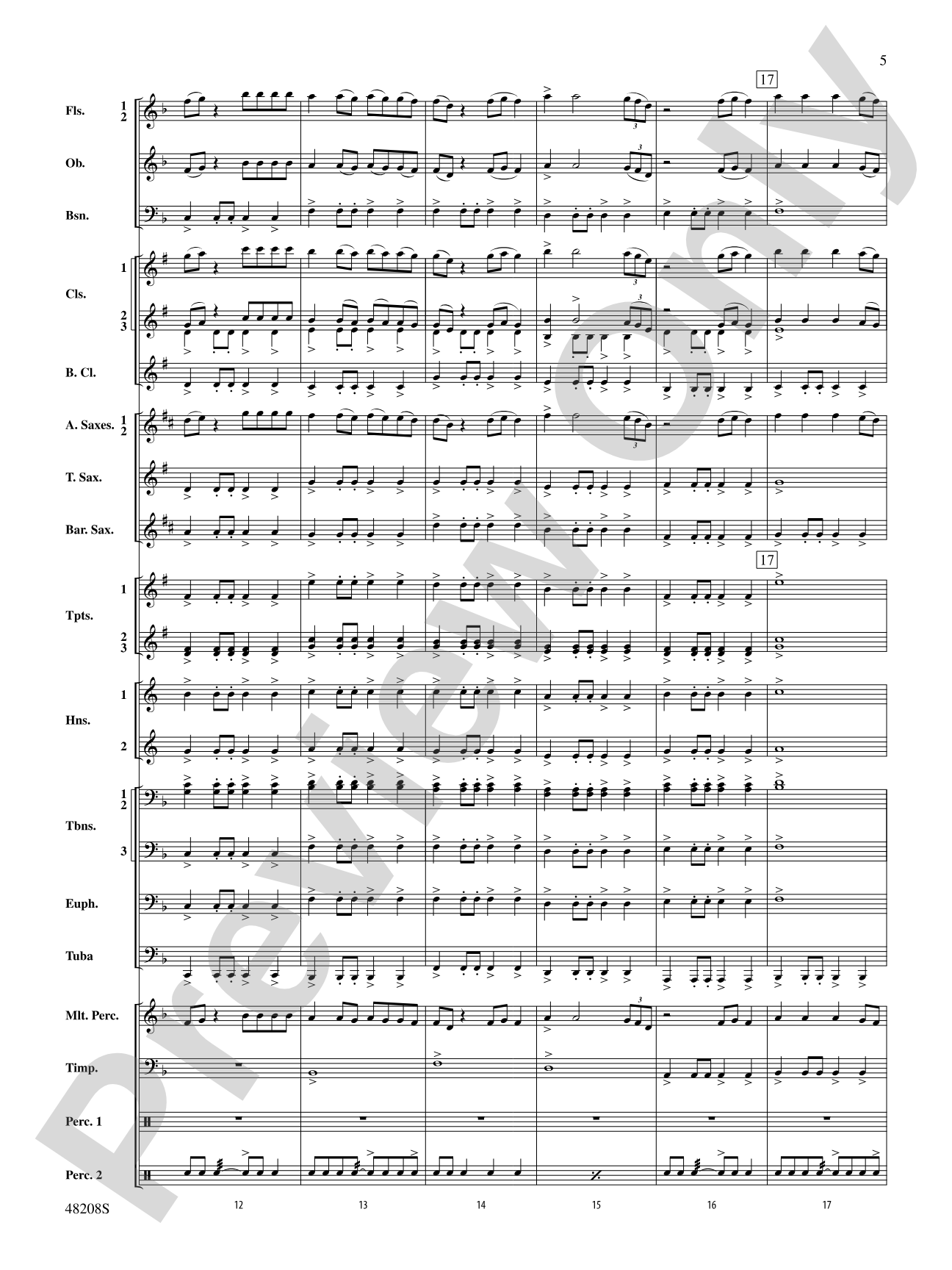 High Hopes: Concert Band Conductor Score & Parts