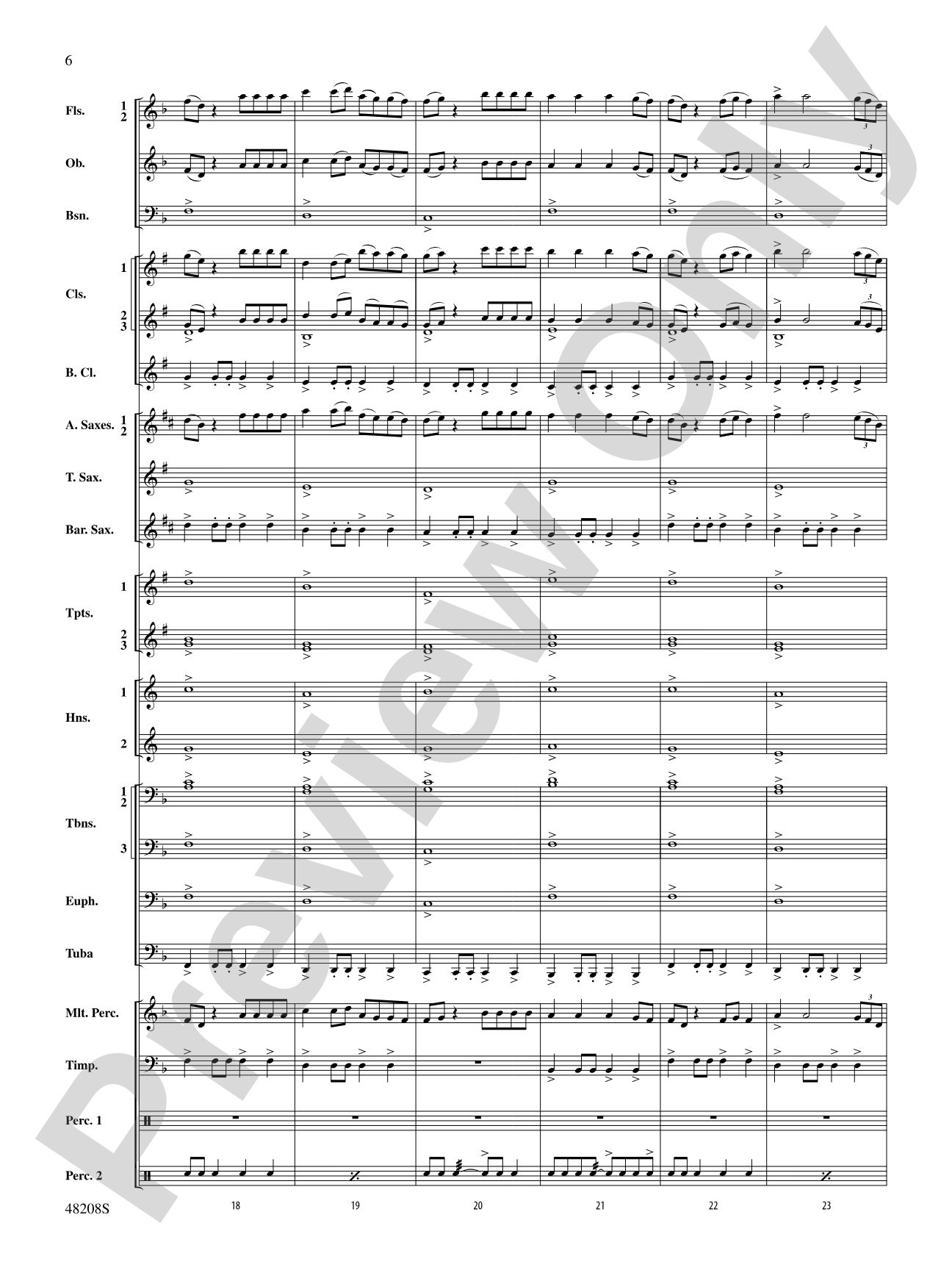 High Hopes: Concert Band Conductor Score & Parts