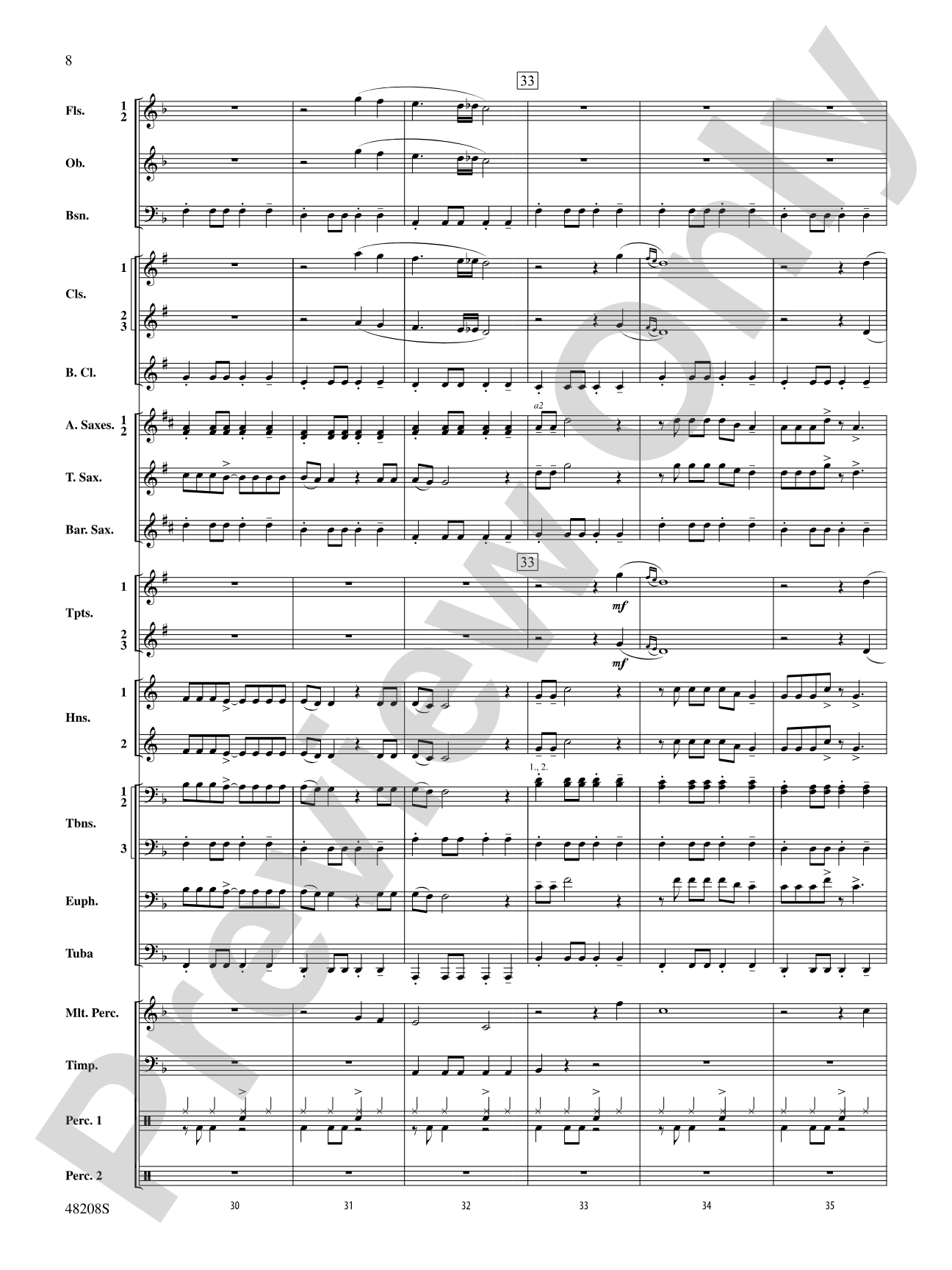 High Hopes: Concert Band Conductor Score & Parts