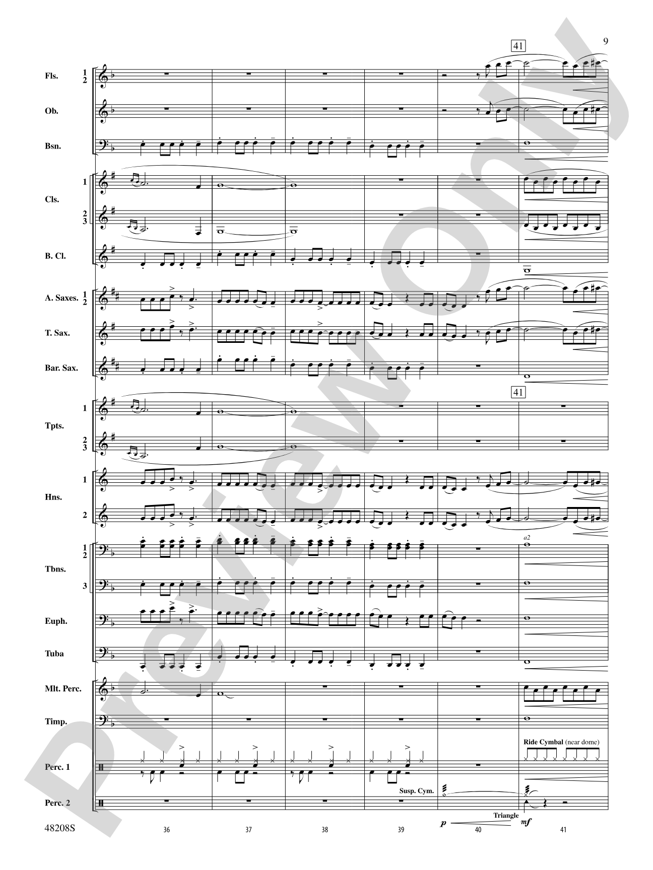 High Hopes: Concert Band Conductor Score & Parts