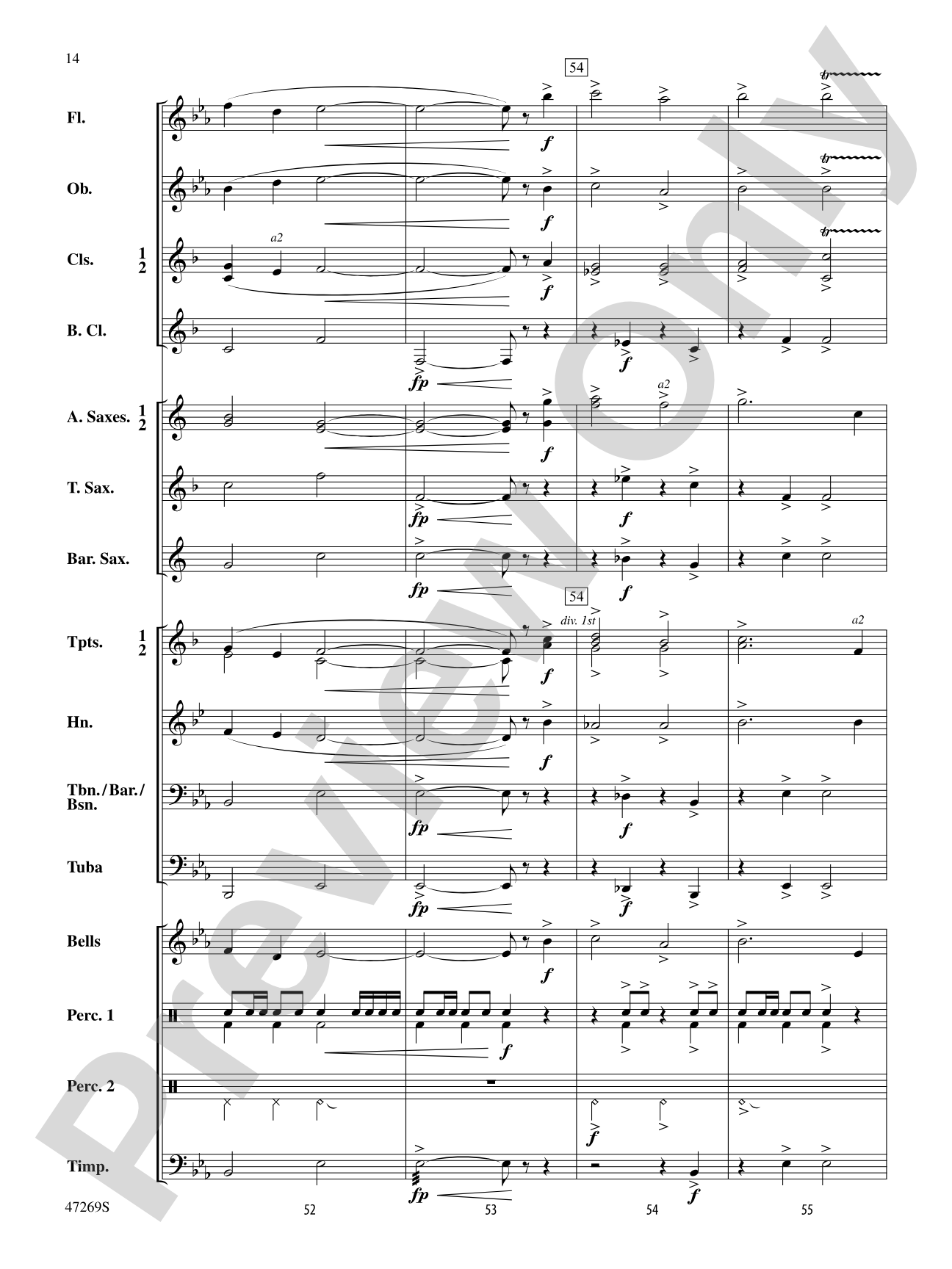 To Build a Dream: Concert Band Conductor Score & Parts