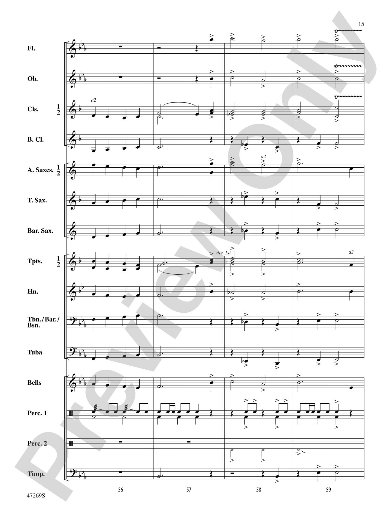 To Build a Dream: Concert Band Conductor Score & Parts