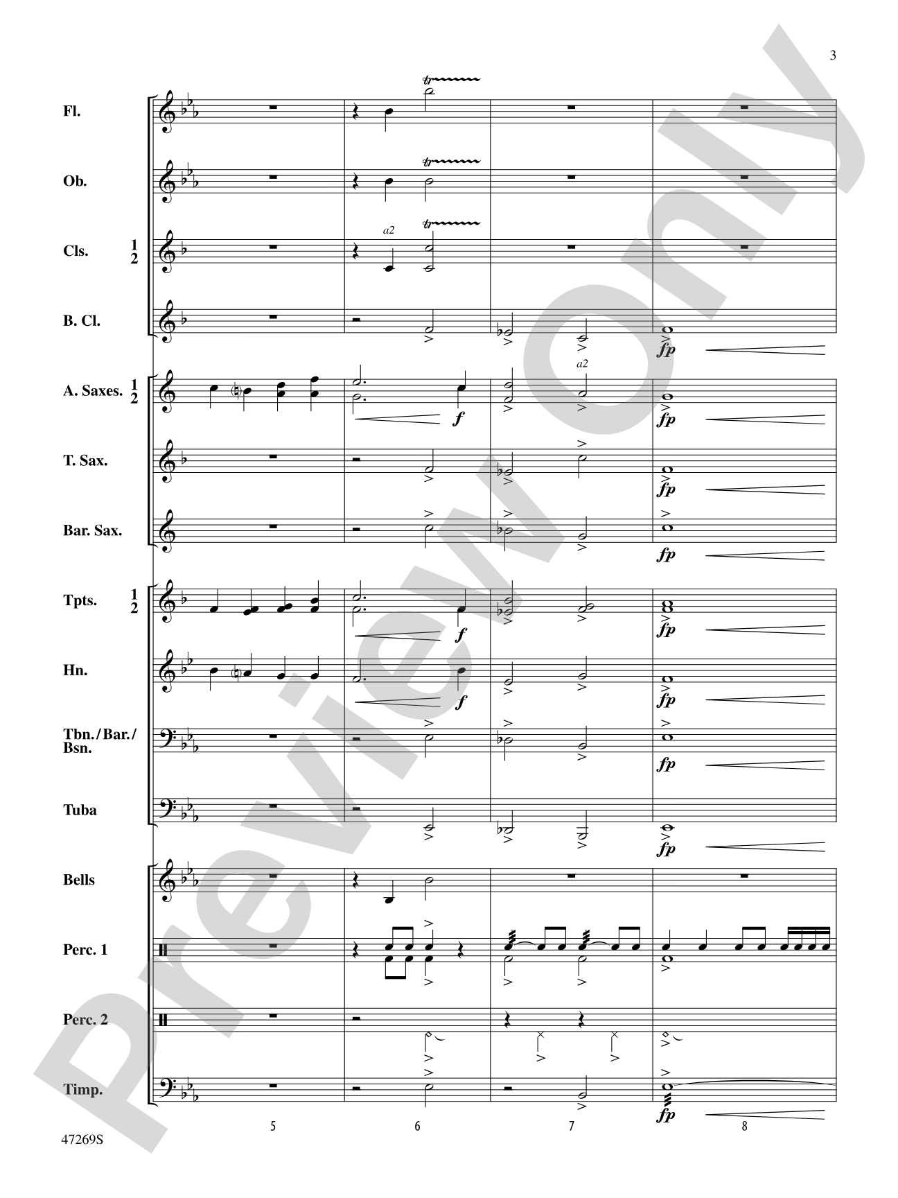 To Build a Dream: Concert Band Conductor Score & Parts