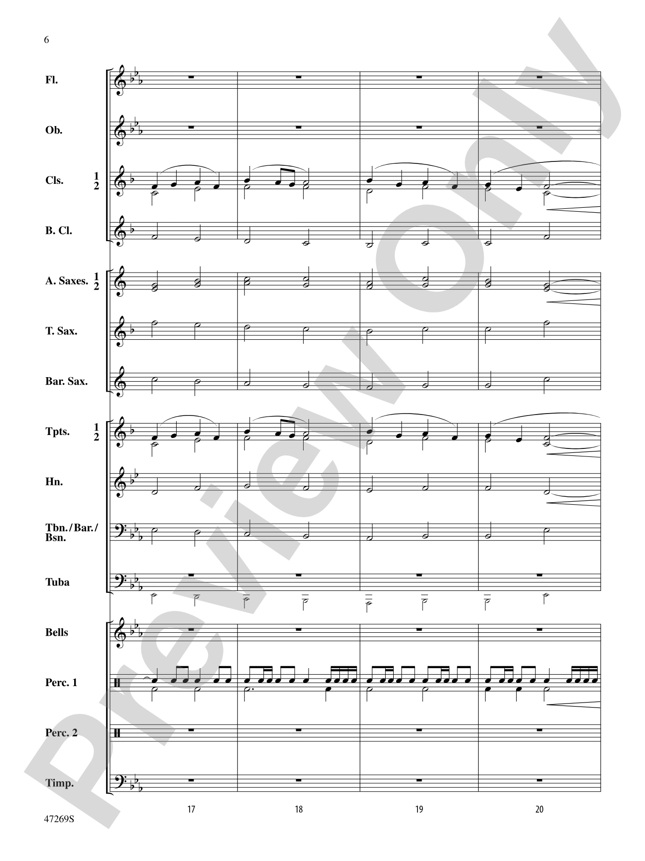 To Build a Dream: Concert Band Conductor Score & Parts