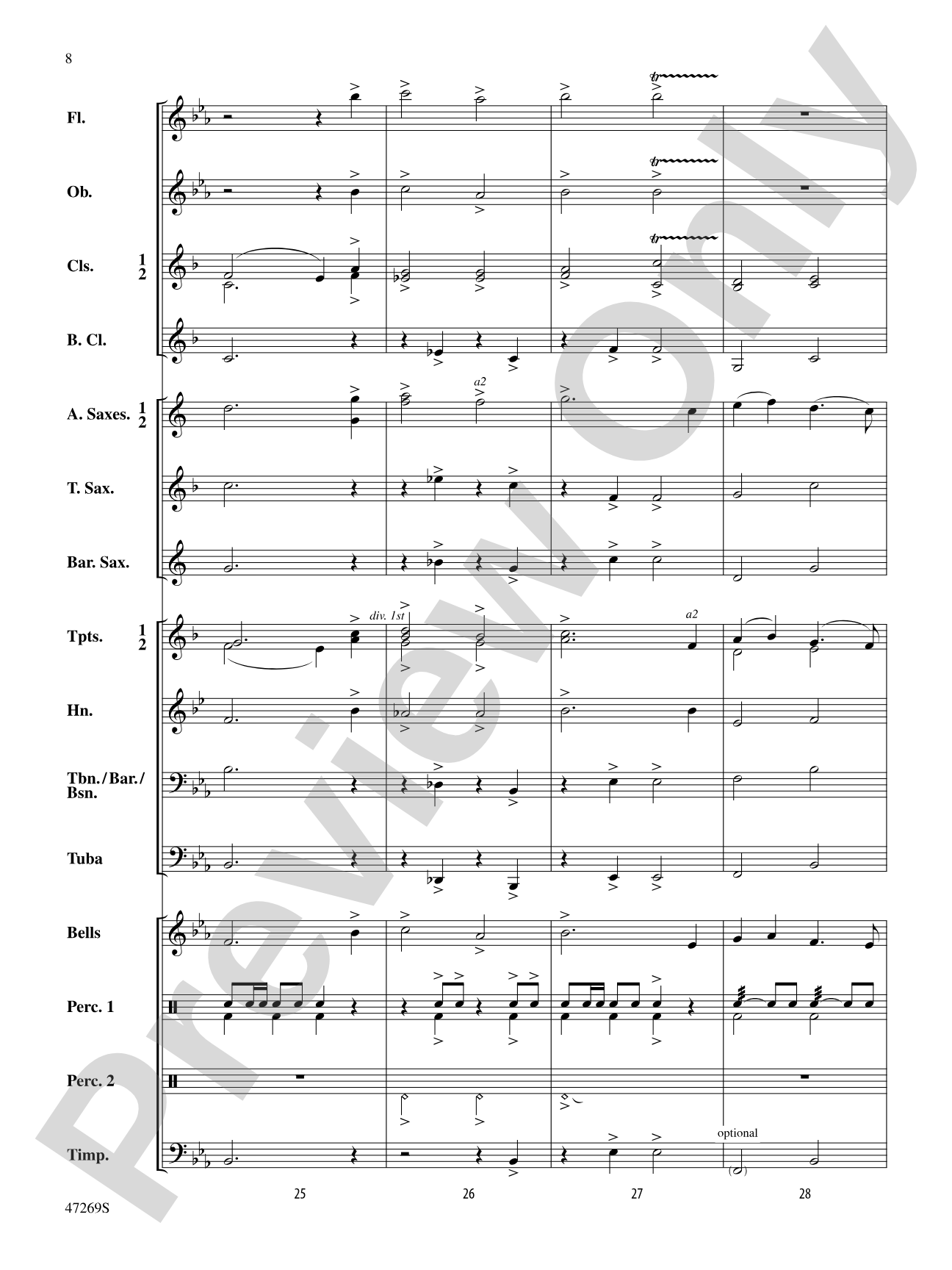 To Build a Dream: Concert Band Conductor Score & Parts