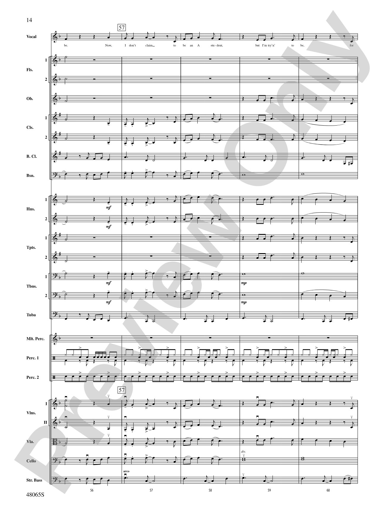 Wonderful Worlds: Score