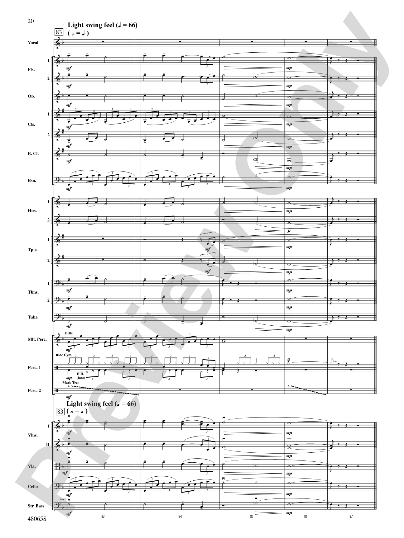 Wonderful Worlds: Score