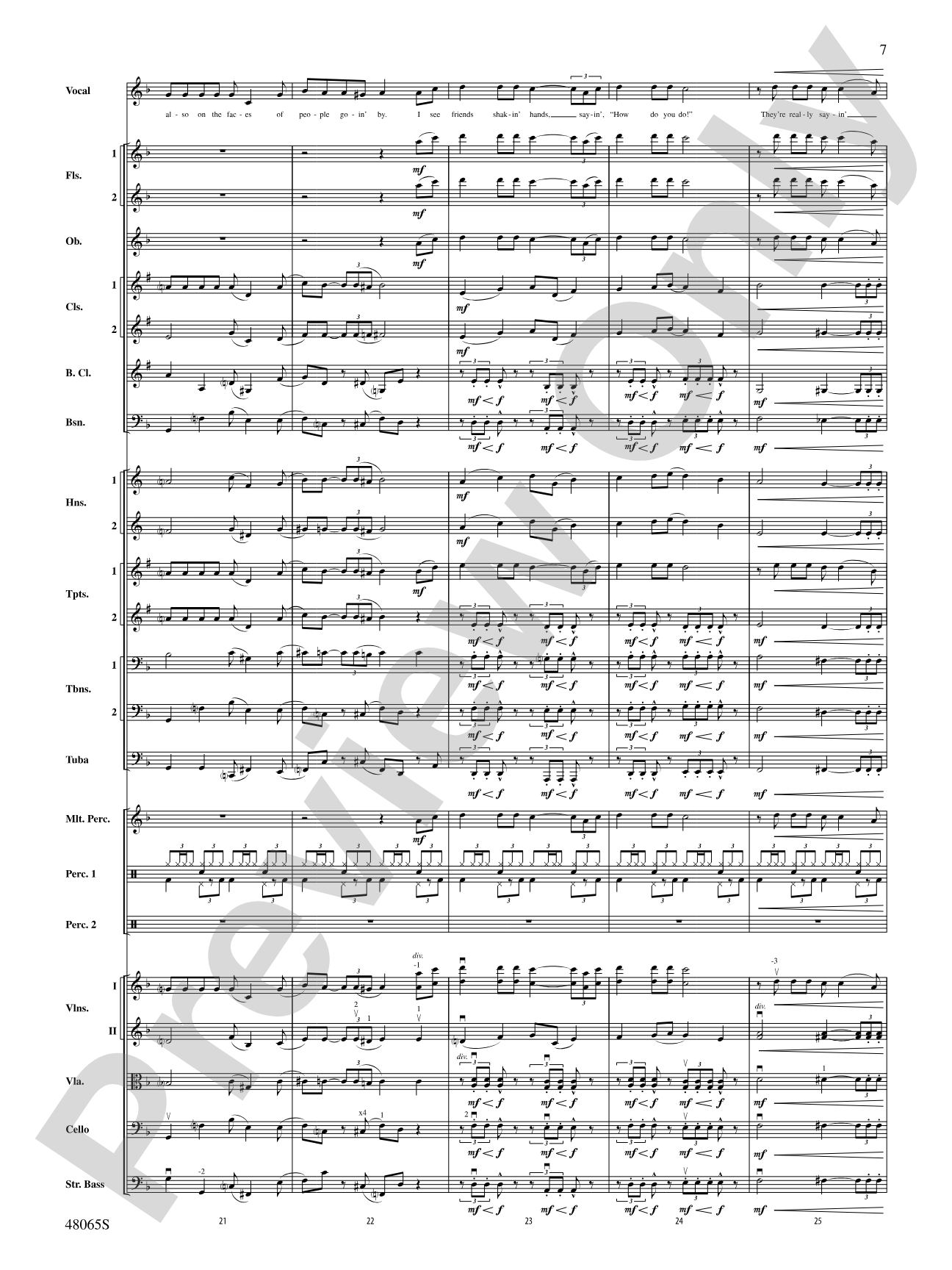 Wonderful Worlds: Score