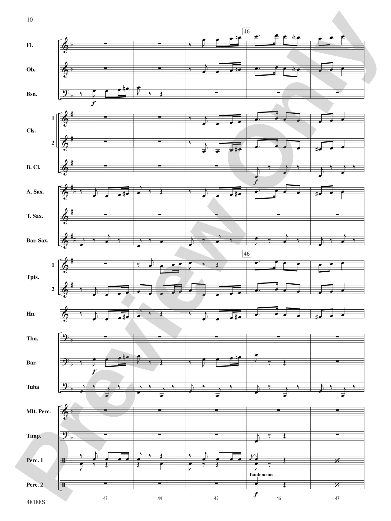 Variations on L. B. I. F. D.: Concert Band Conductor Score & Parts