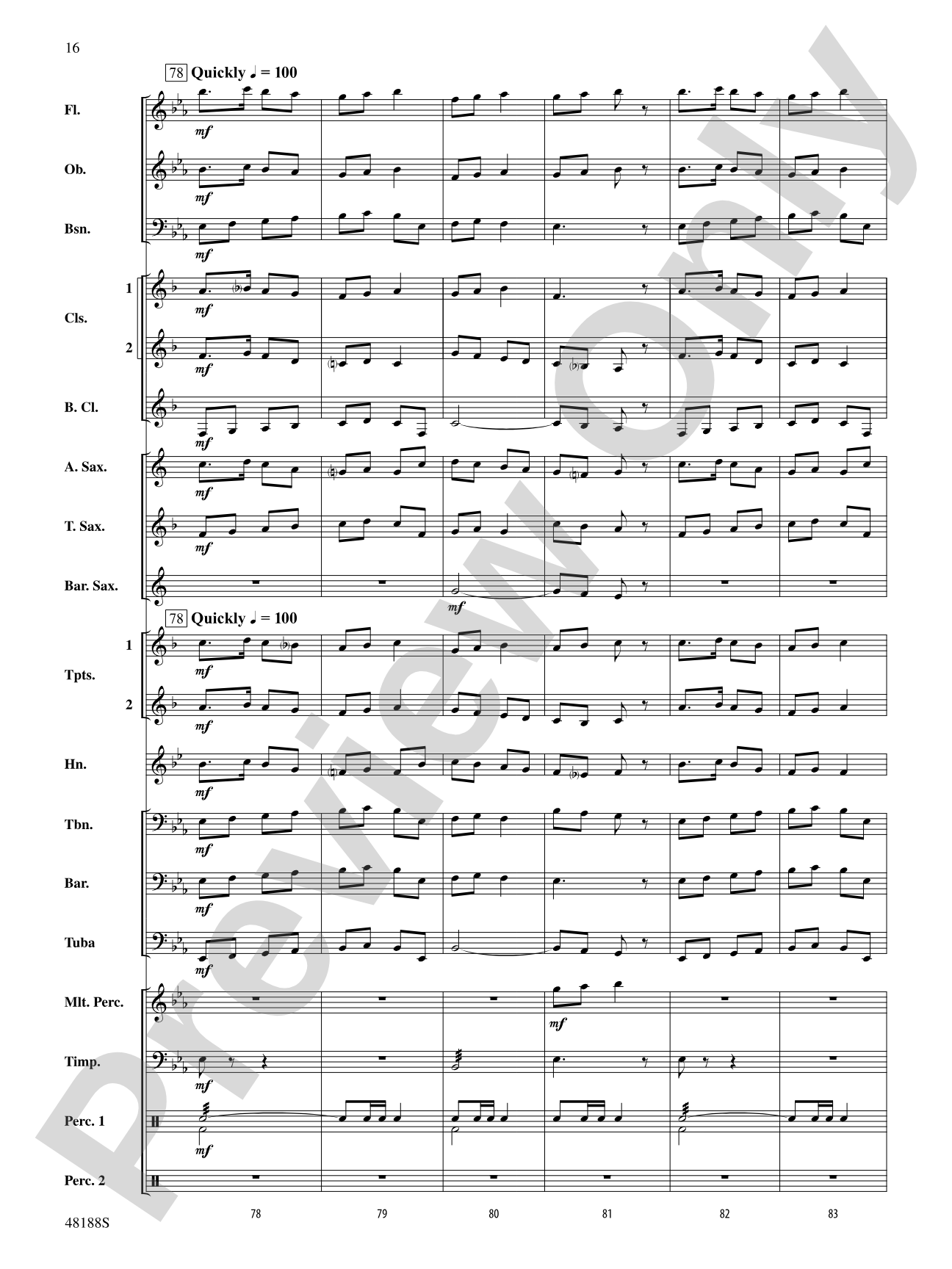 Variations on L. B. I. F. D.: Concert Band Conductor Score & Parts