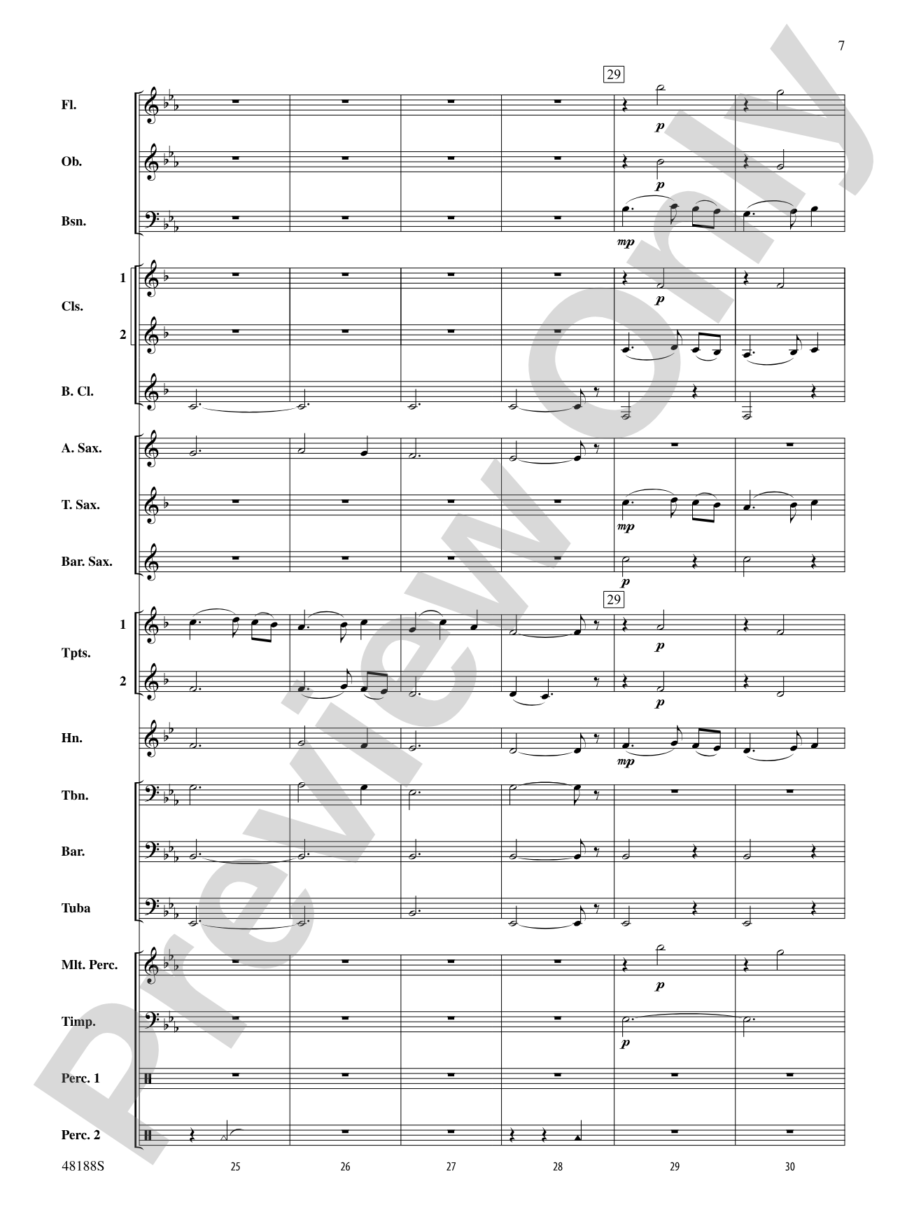 Variations on L. B. I. F. D.: Concert Band Conductor Score & Parts