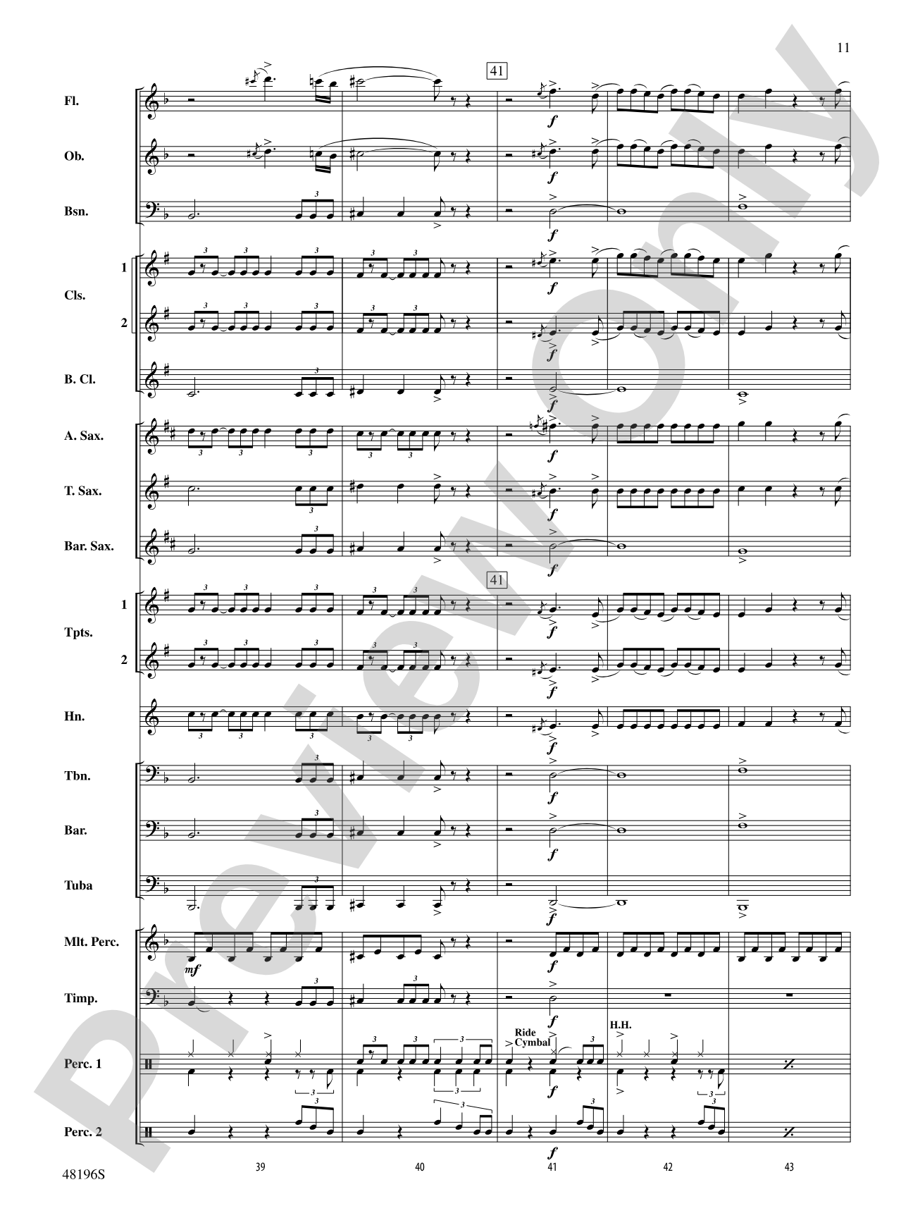 Believer: Concert Band Conductor Score & Parts