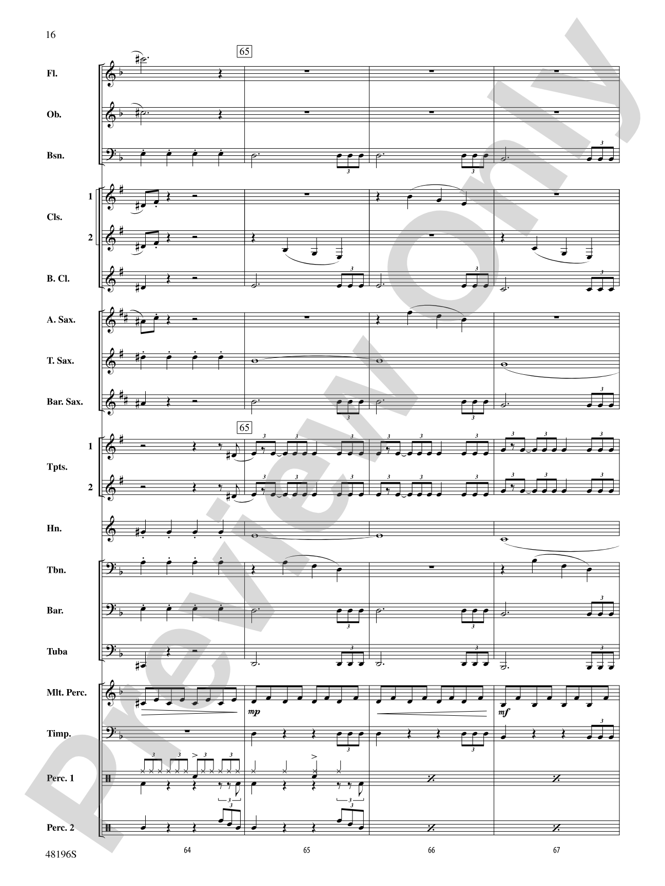 Believer: Concert Band Conductor Score & Parts