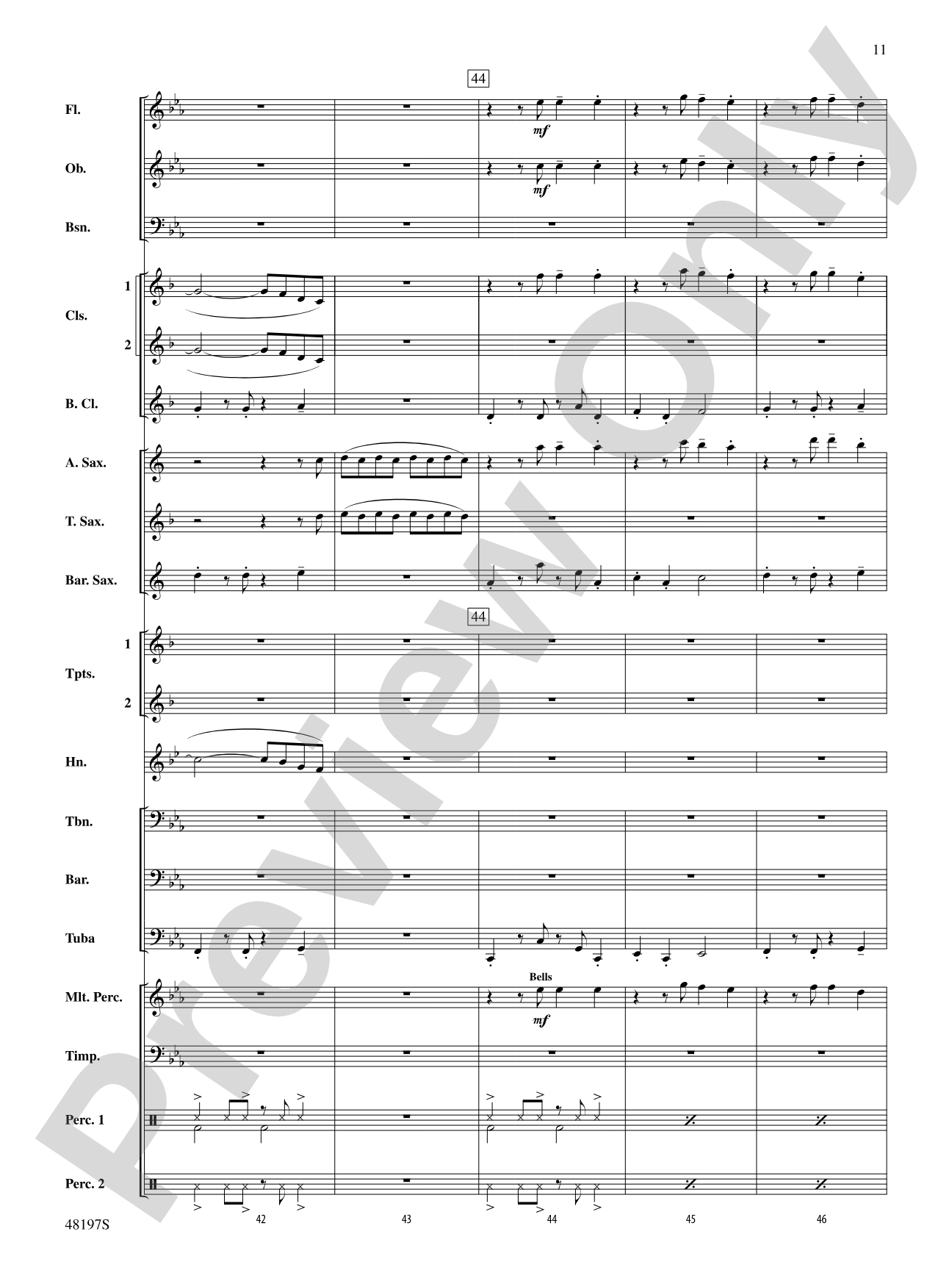 Liar: Concert Band Conductor Score & Parts