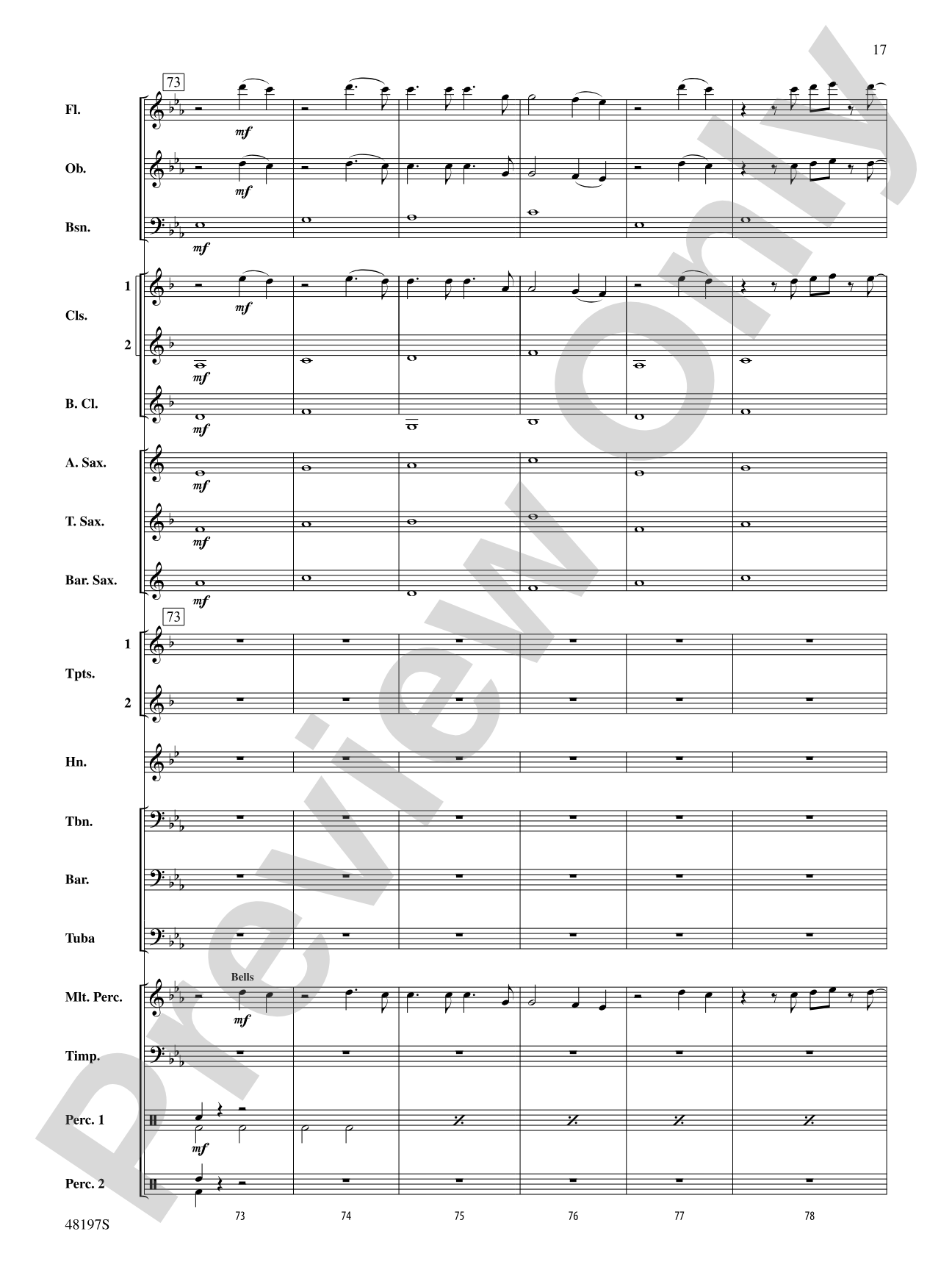 Liar: Concert Band Conductor Score & Parts