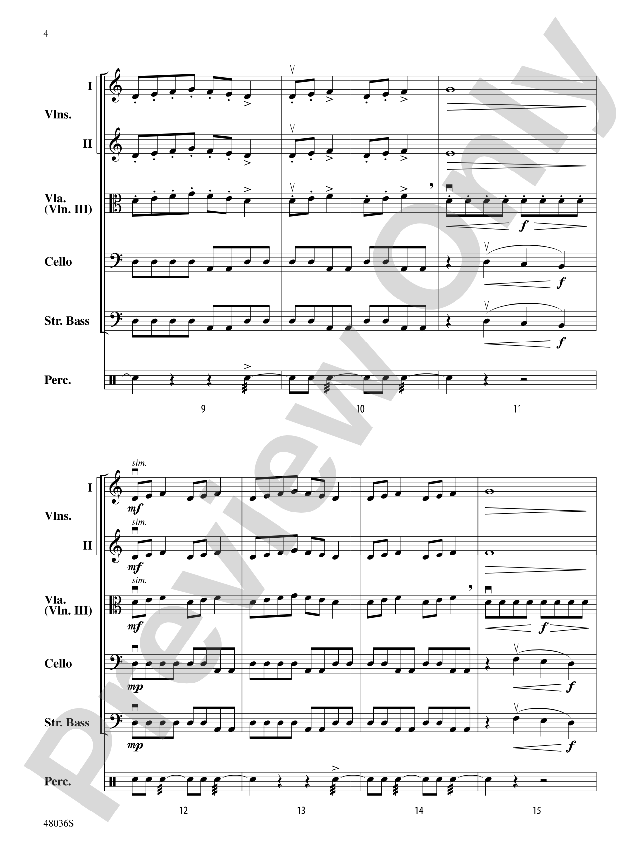Temple Raider: String Orchestra Conductor Score & Parts
