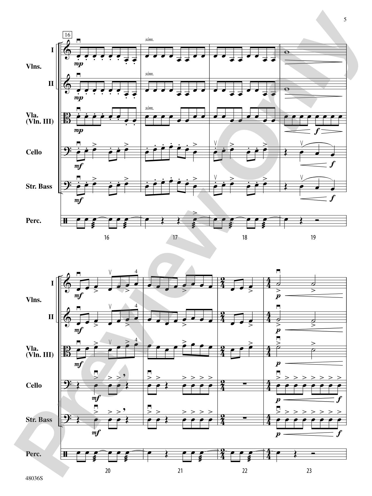 Temple Raider: String Orchestra Conductor Score & Parts