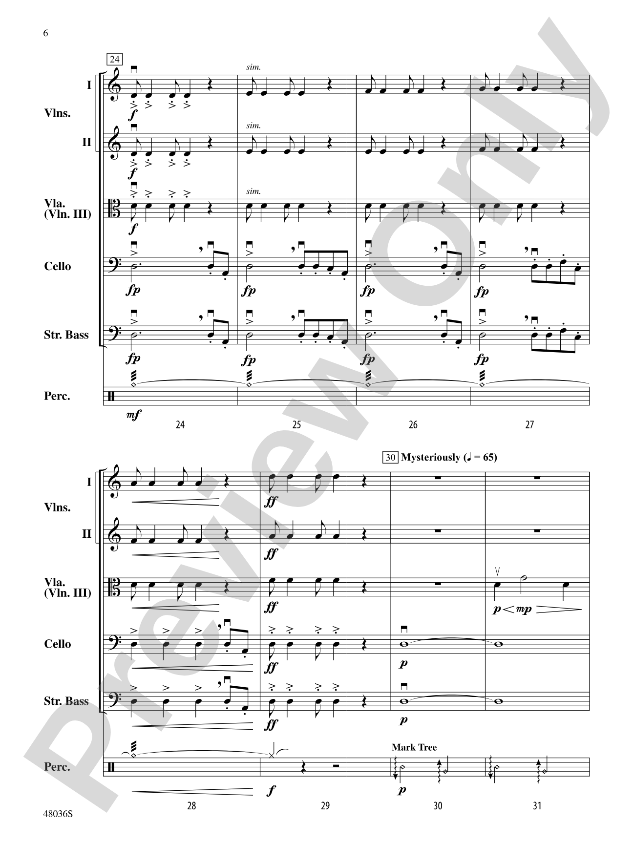 Temple Raider: String Orchestra Conductor Score & Parts