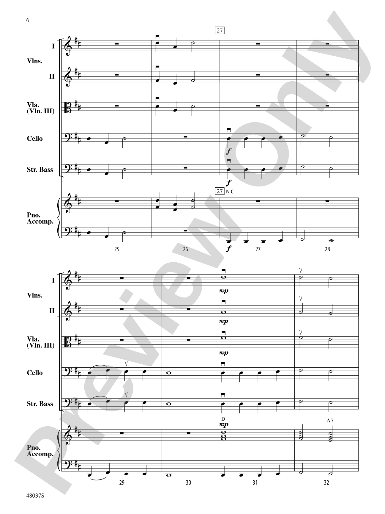 Un, Deux, Trois, Quatre!: String Orchestra Conductor Score & Parts