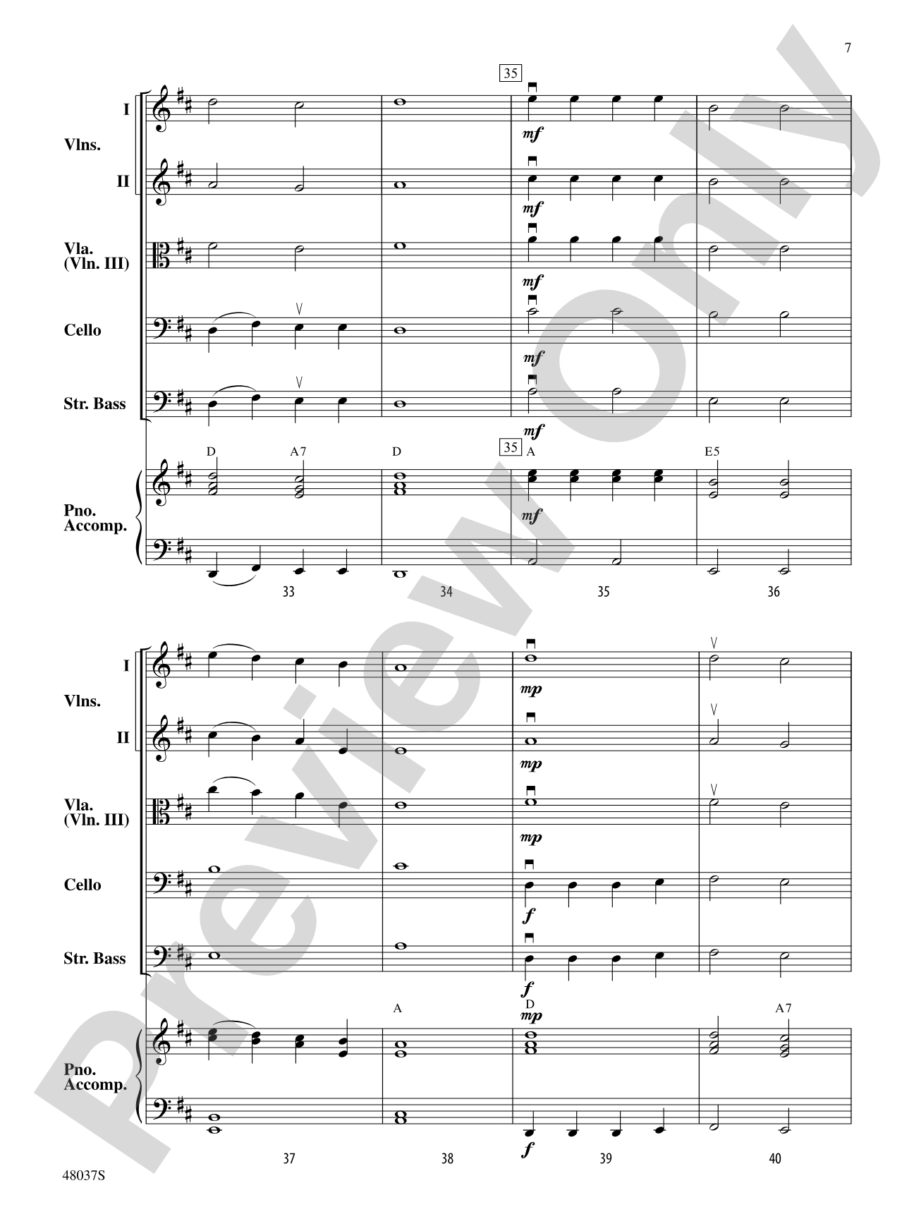 Un, Deux, Trois, Quatre!: String Orchestra Conductor Score & Parts