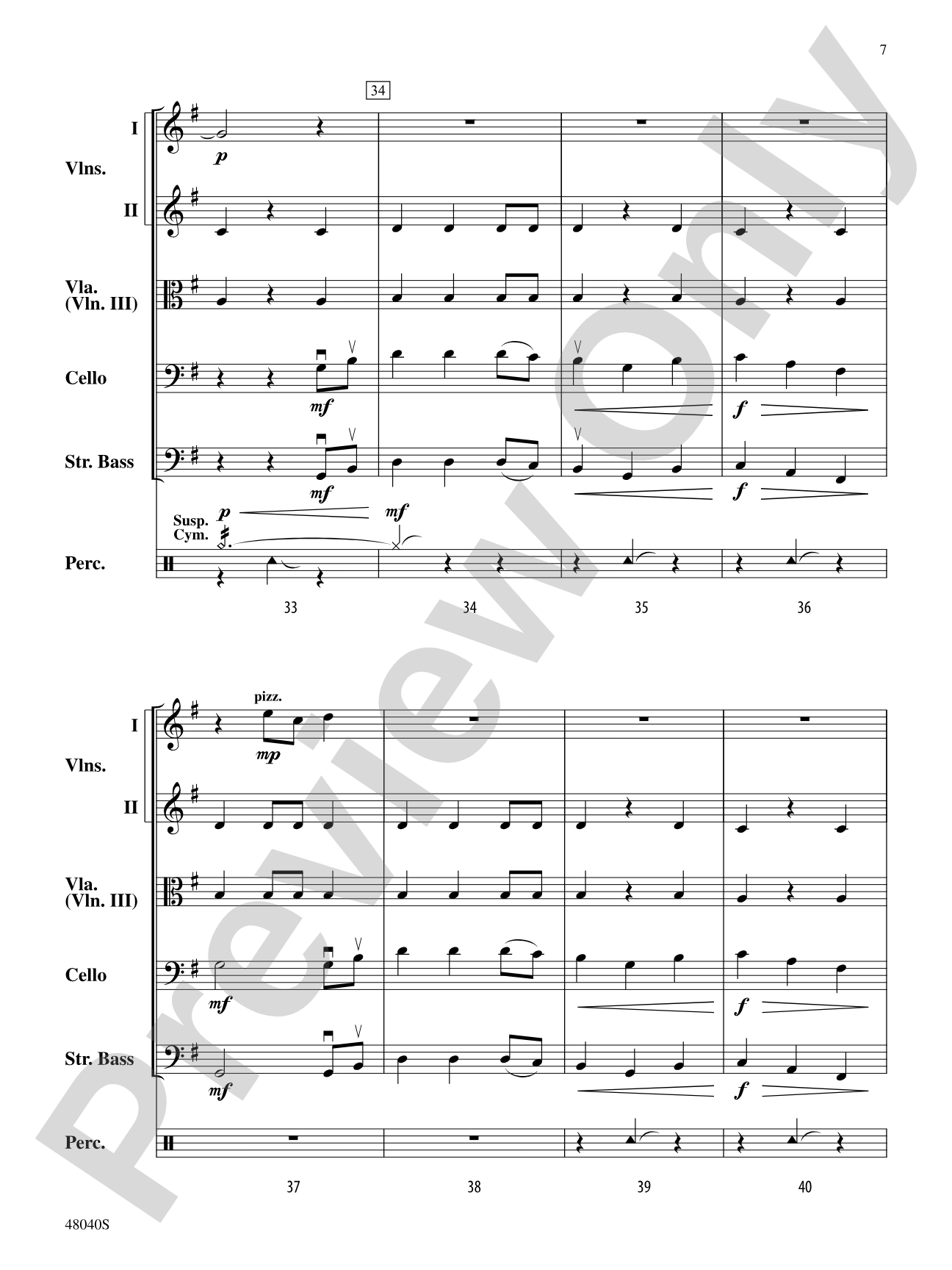 Sans Day Carol: String Orchestra Conductor Score & Parts