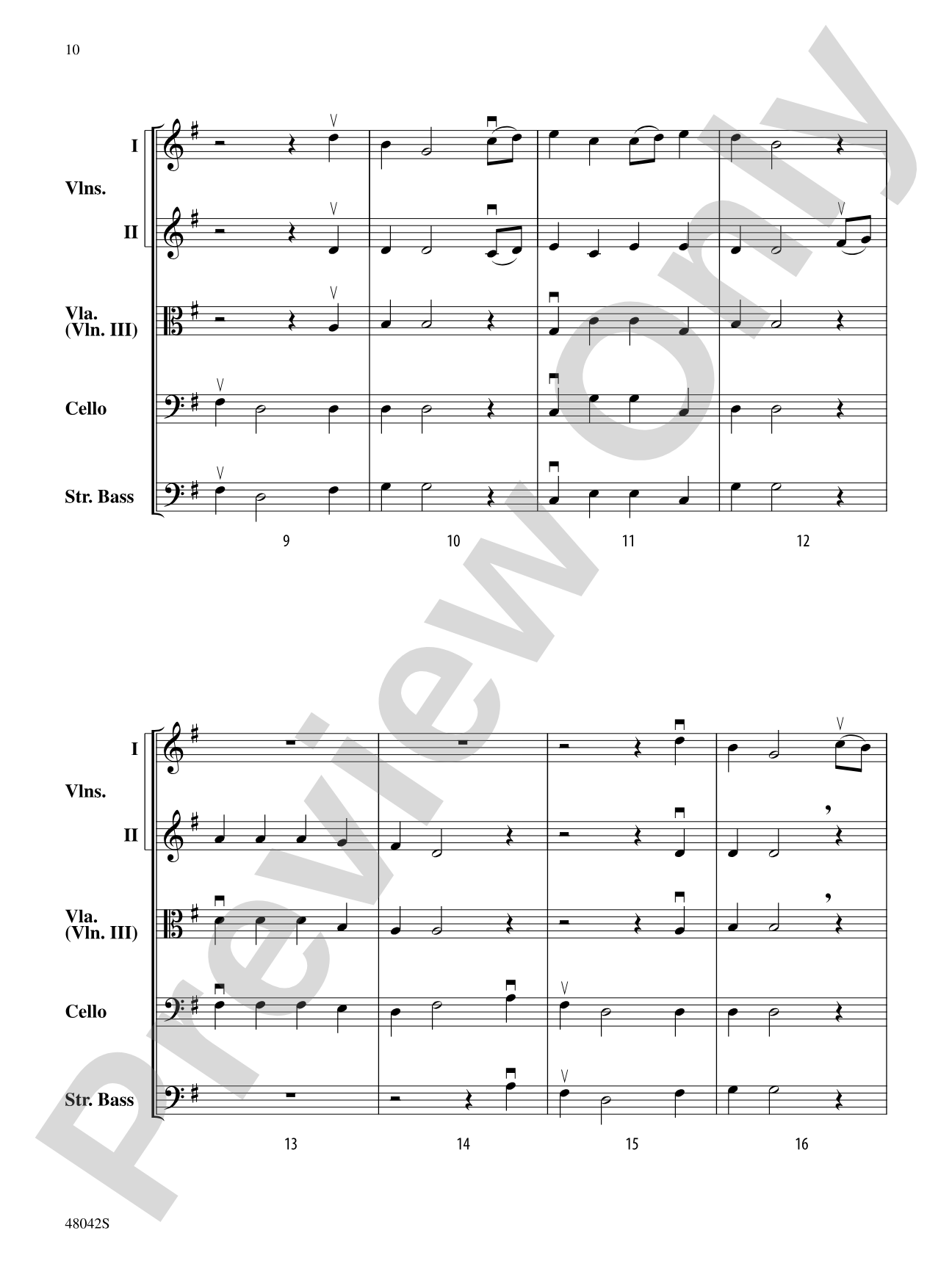 Terpsichore: Score