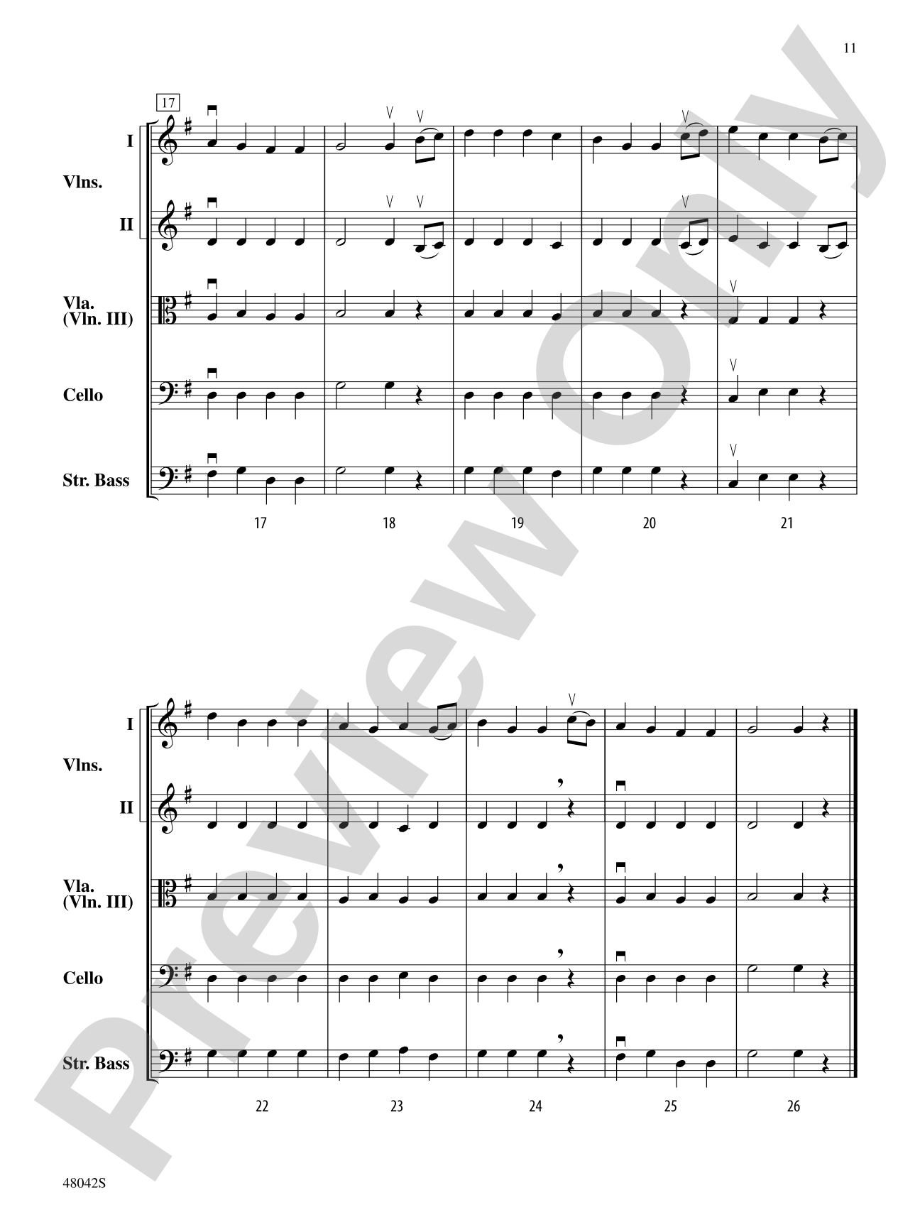 Terpsichore: Score