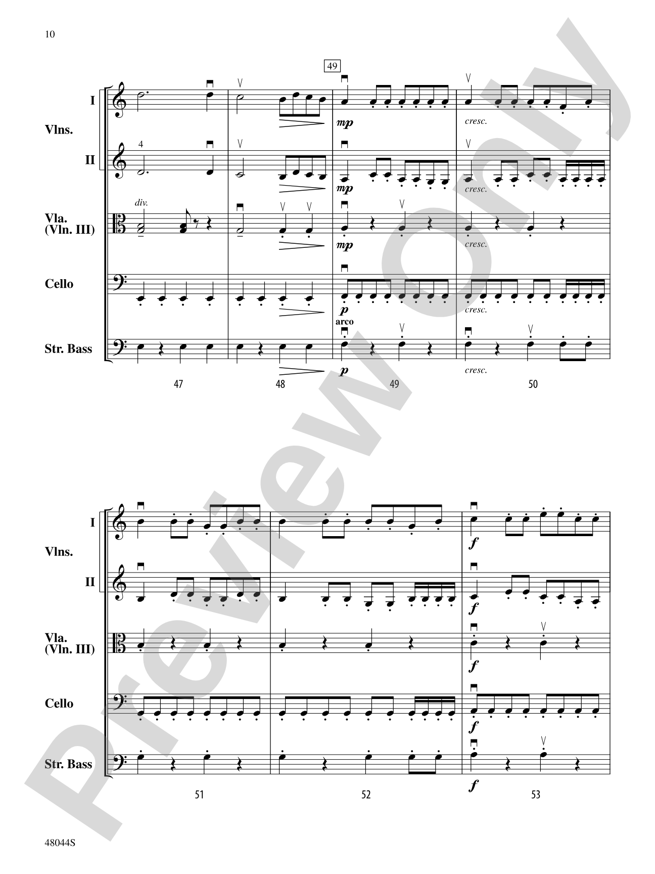 The Ascent: String Orchestra Conductor Score & Parts