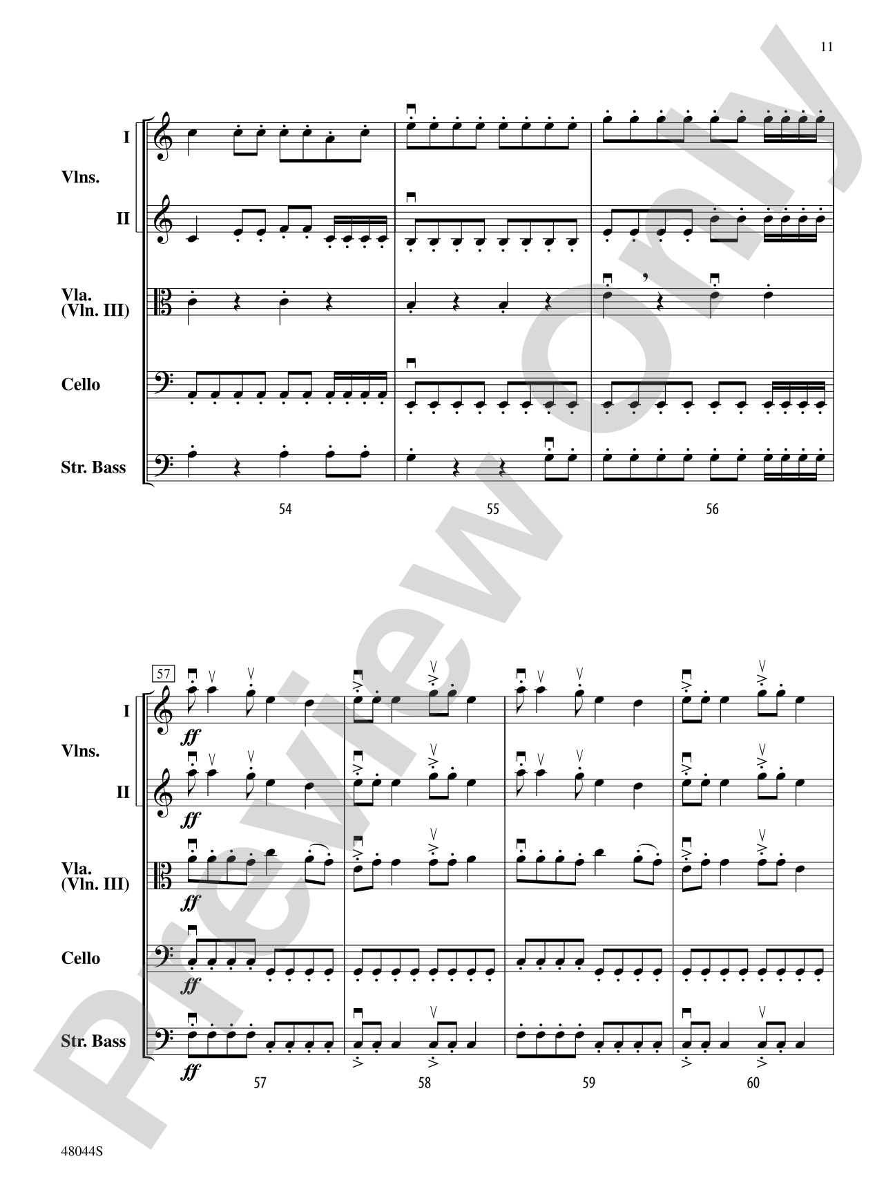 The Ascent: String Orchestra Conductor Score & Parts