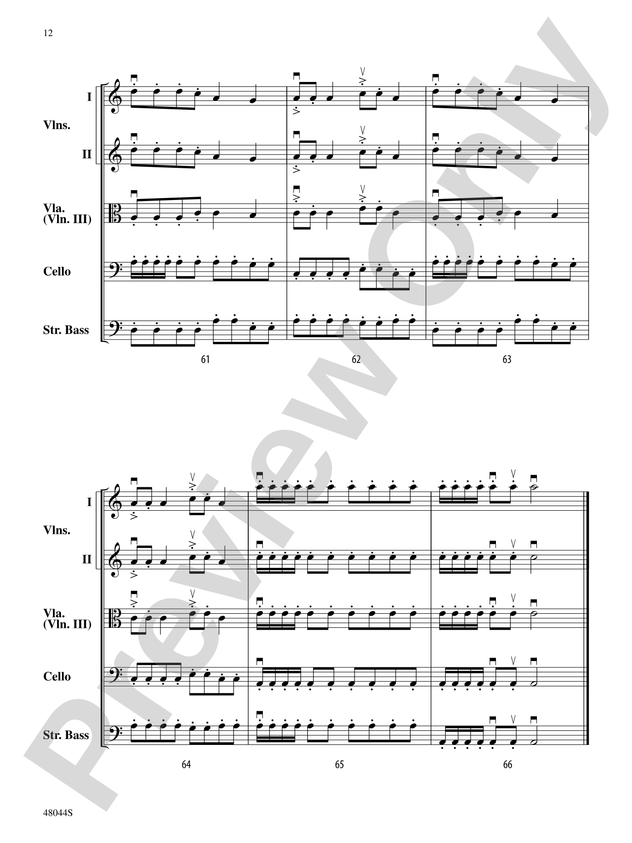 The Ascent: String Orchestra Conductor Score & Parts