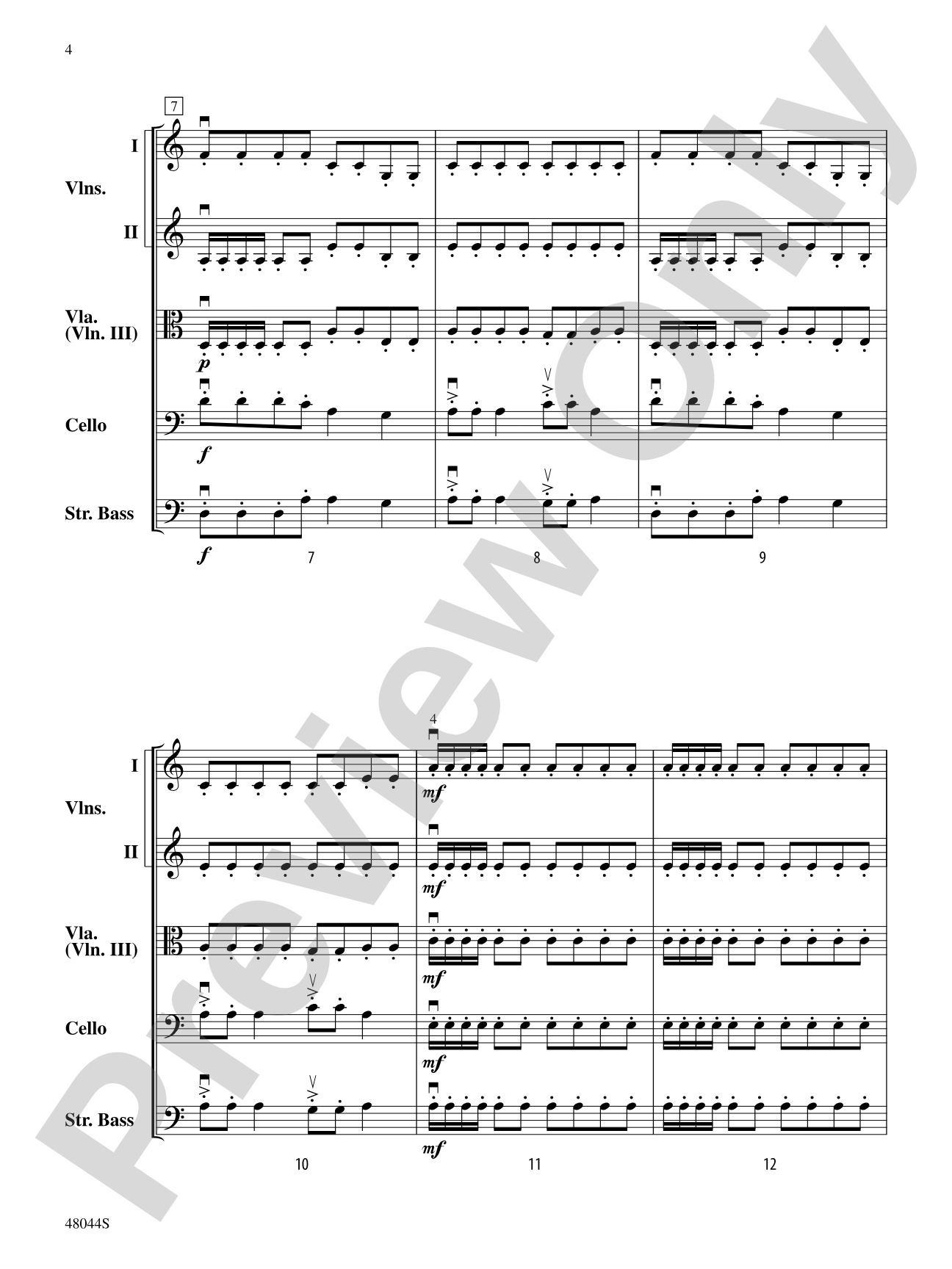 The Ascent: String Orchestra Conductor Score & Parts