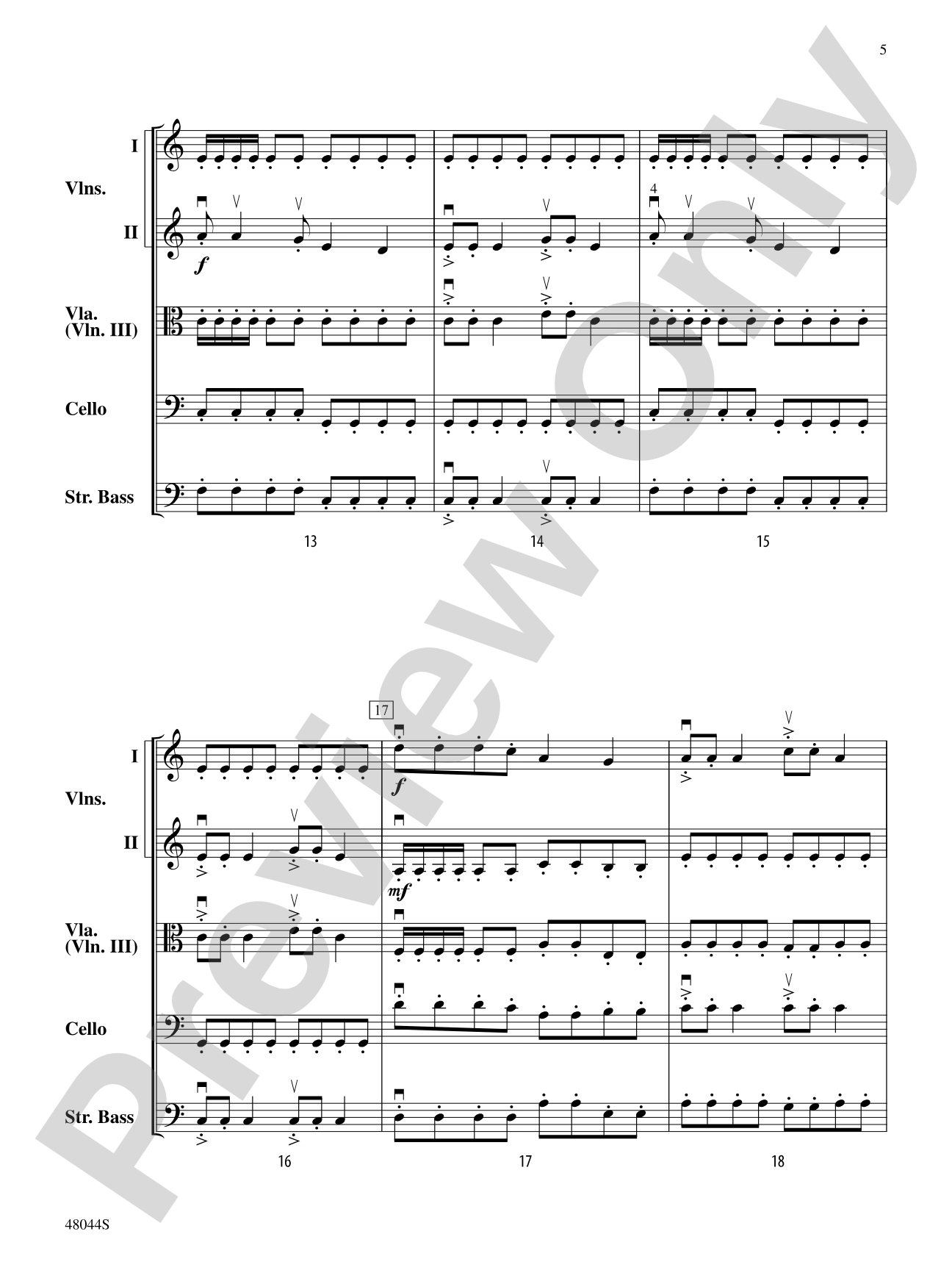 The Ascent: String Orchestra Conductor Score & Parts