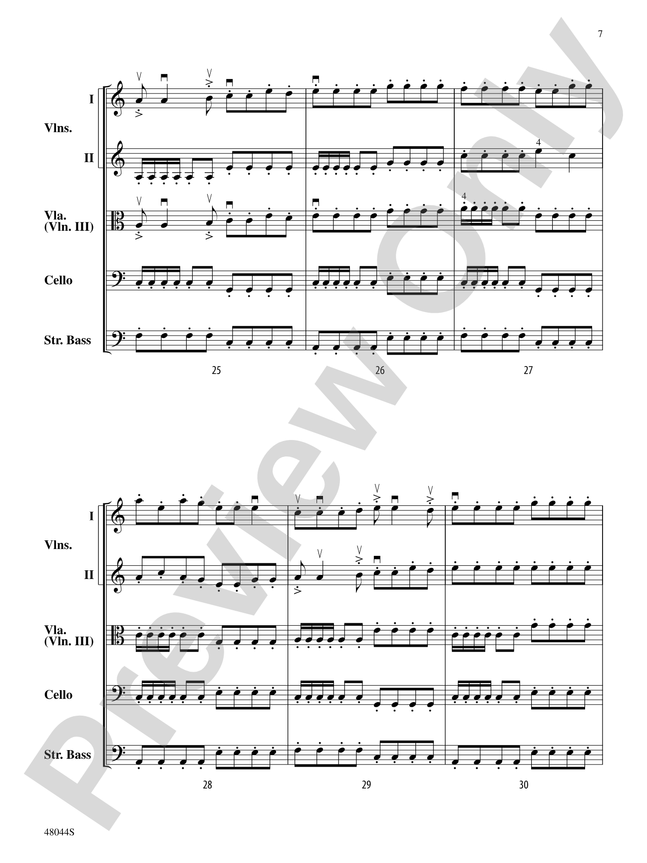 The Ascent: String Orchestra Conductor Score & Parts