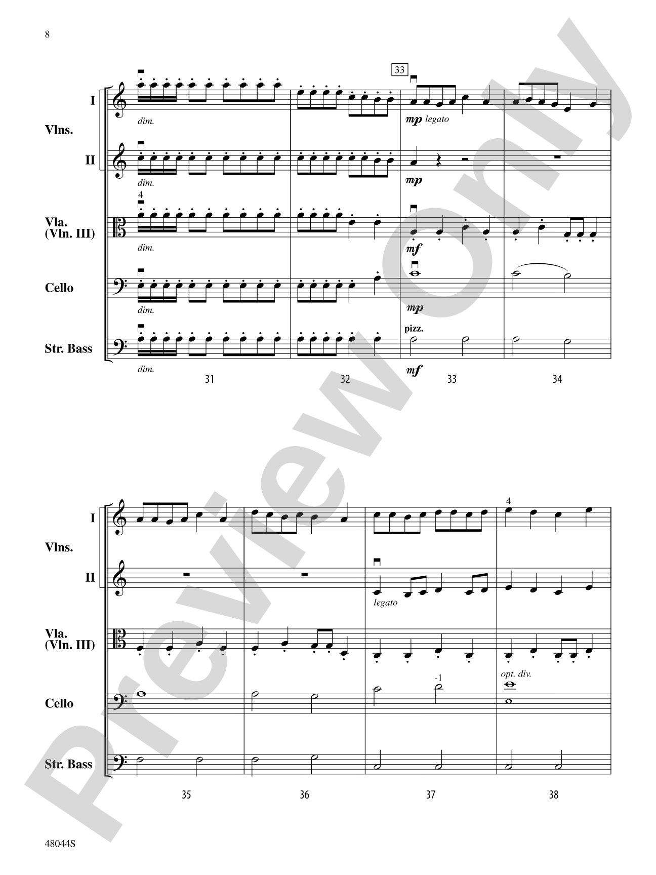 The Ascent: String Orchestra Conductor Score & Parts