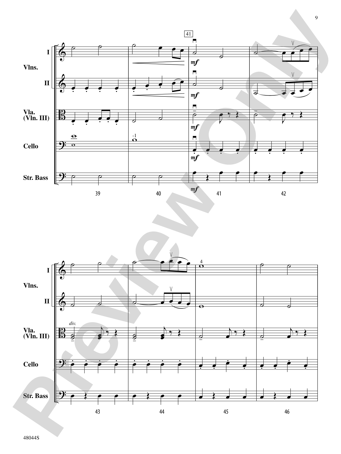The Ascent: String Orchestra Conductor Score & Parts