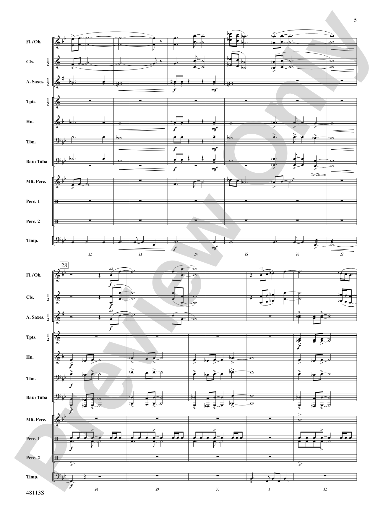 Where the Dauntless Stand: Concert Band Conductor Score & Parts