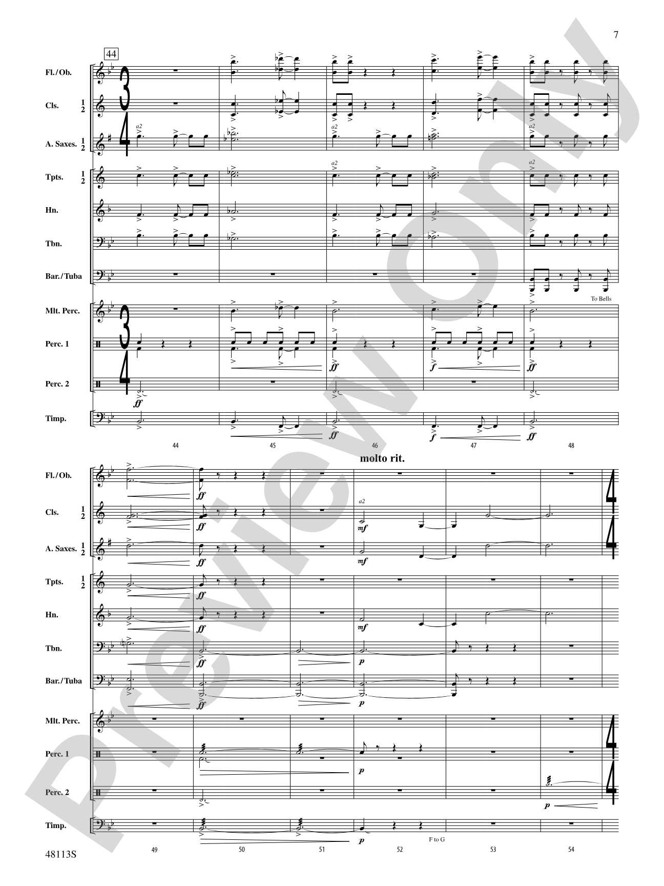 Where the Dauntless Stand: Concert Band Conductor Score & Parts