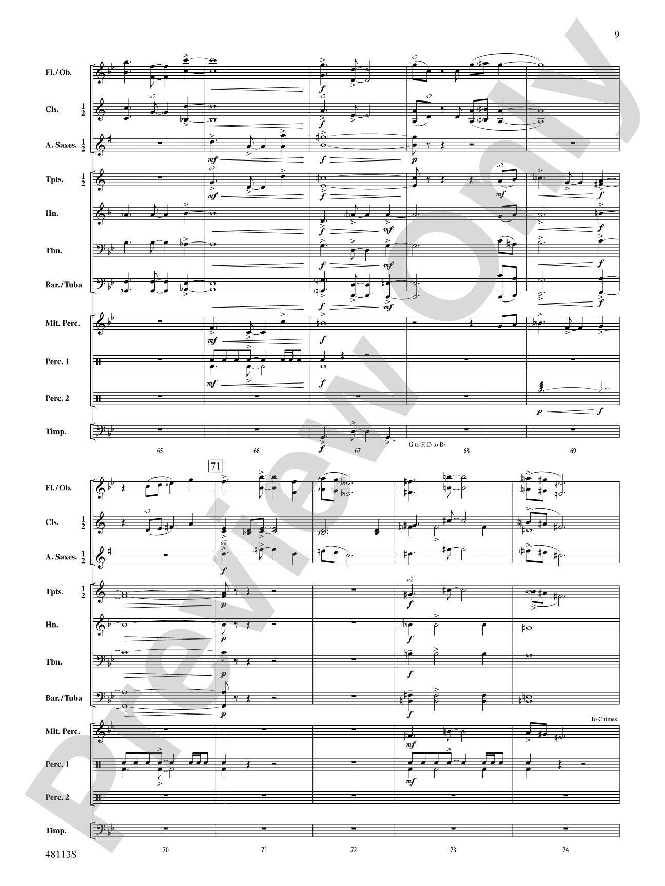 Where the Dauntless Stand: Concert Band Conductor Score & Parts