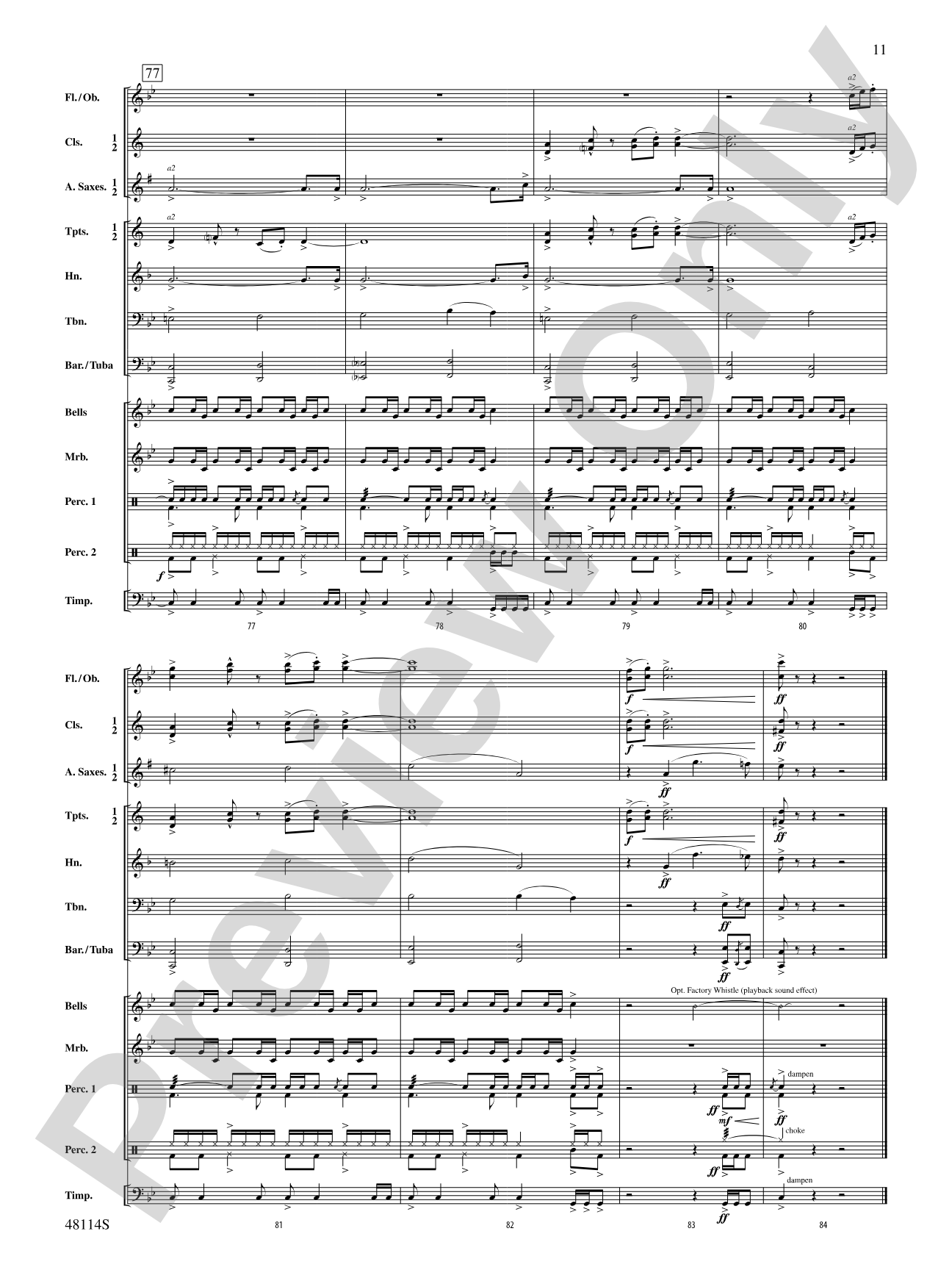 Rock Solid: Concert Band Conductor Score & Parts