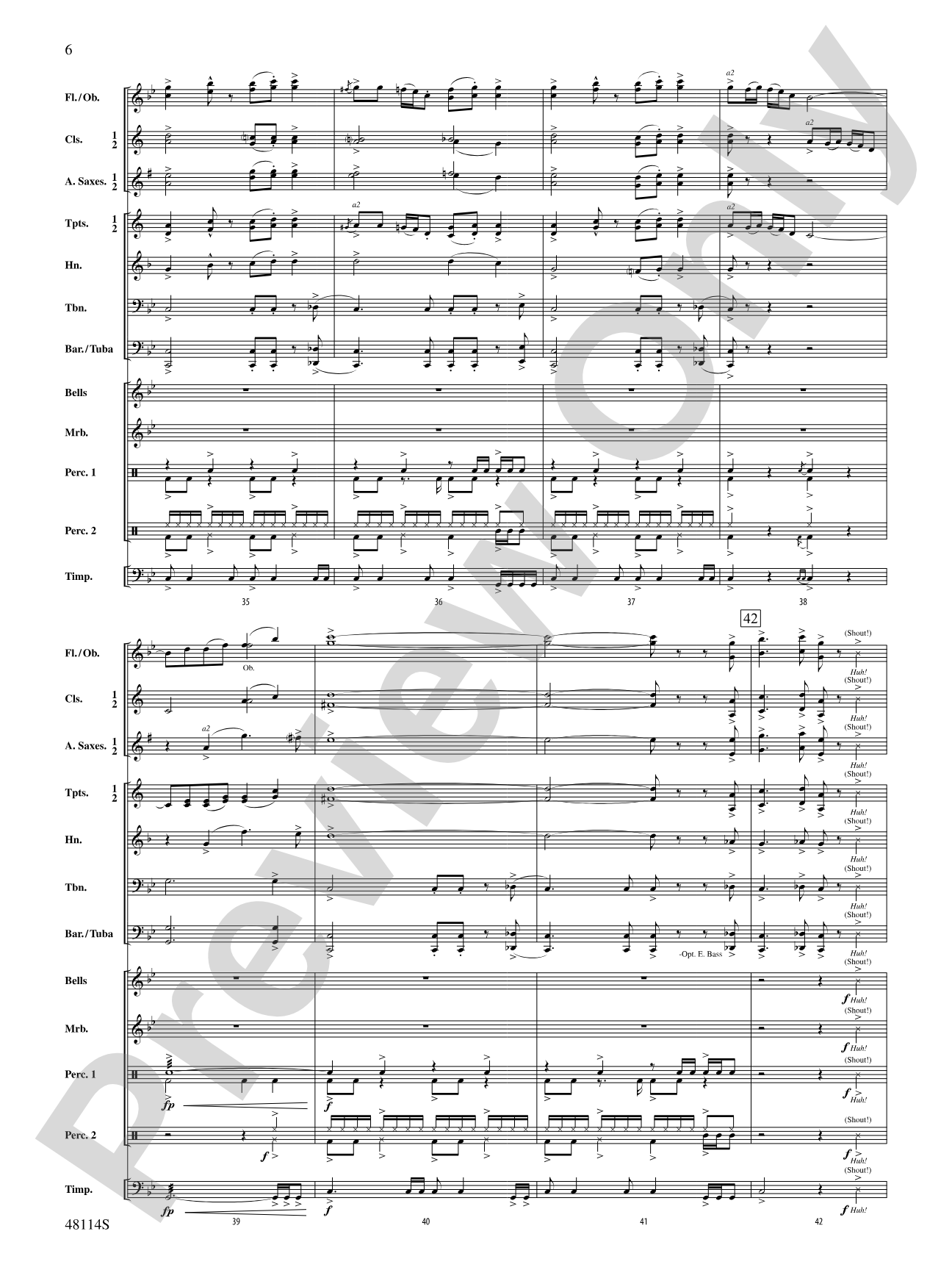 Rock Solid: Concert Band Conductor Score & Parts