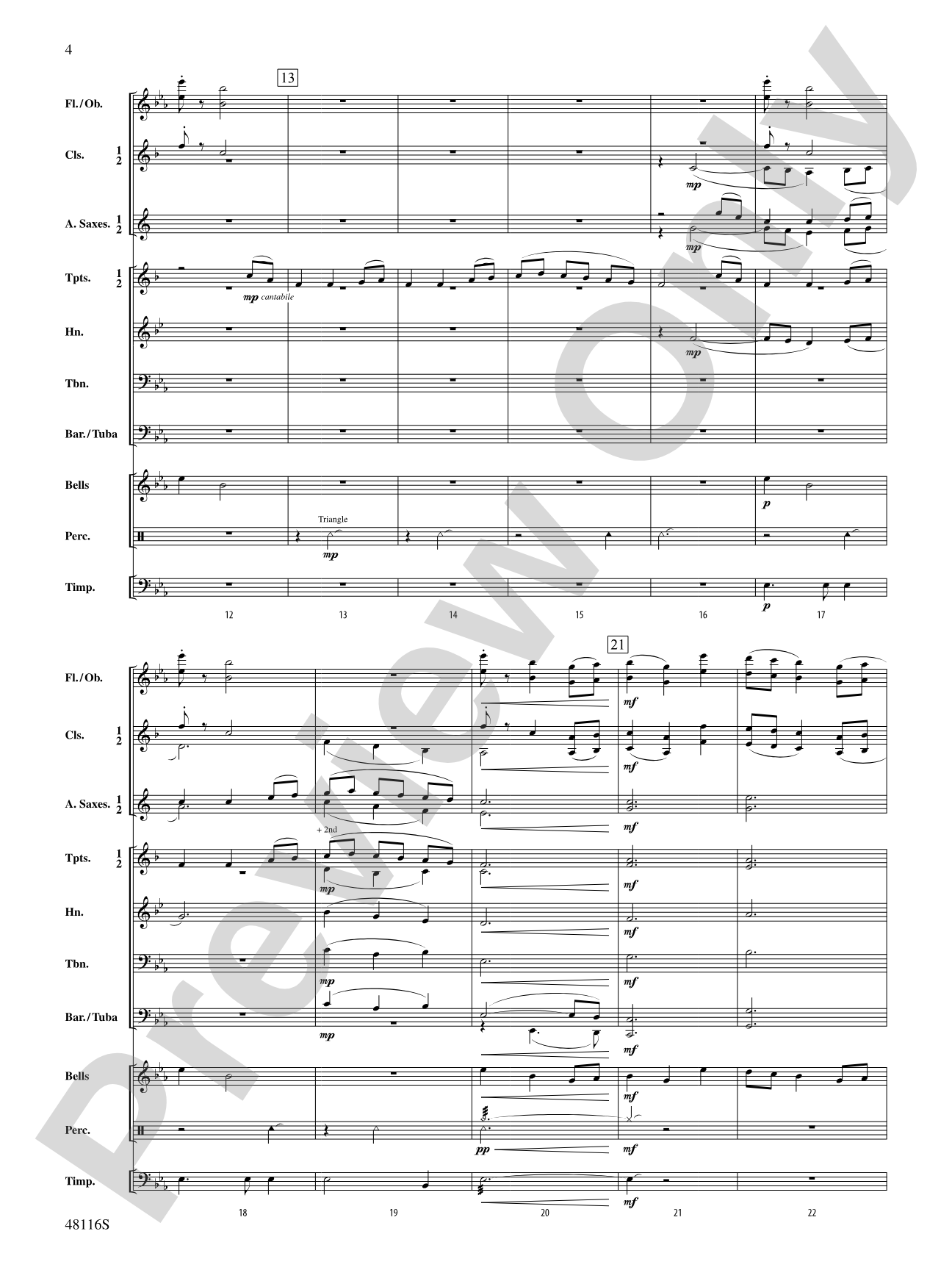 The Cuckoo: Concert Band Conductor Score & Parts