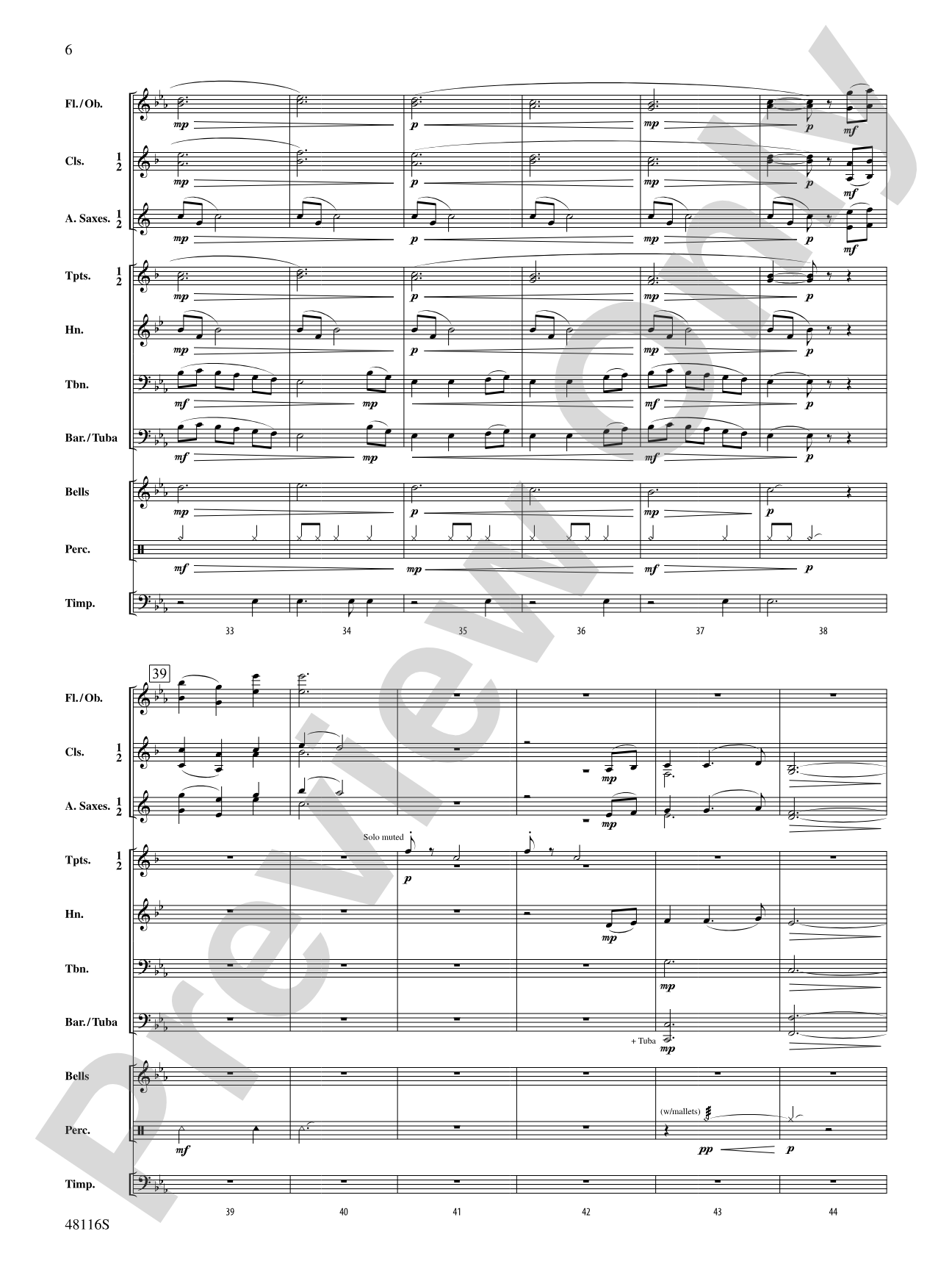 The Cuckoo: Concert Band Conductor Score & Parts